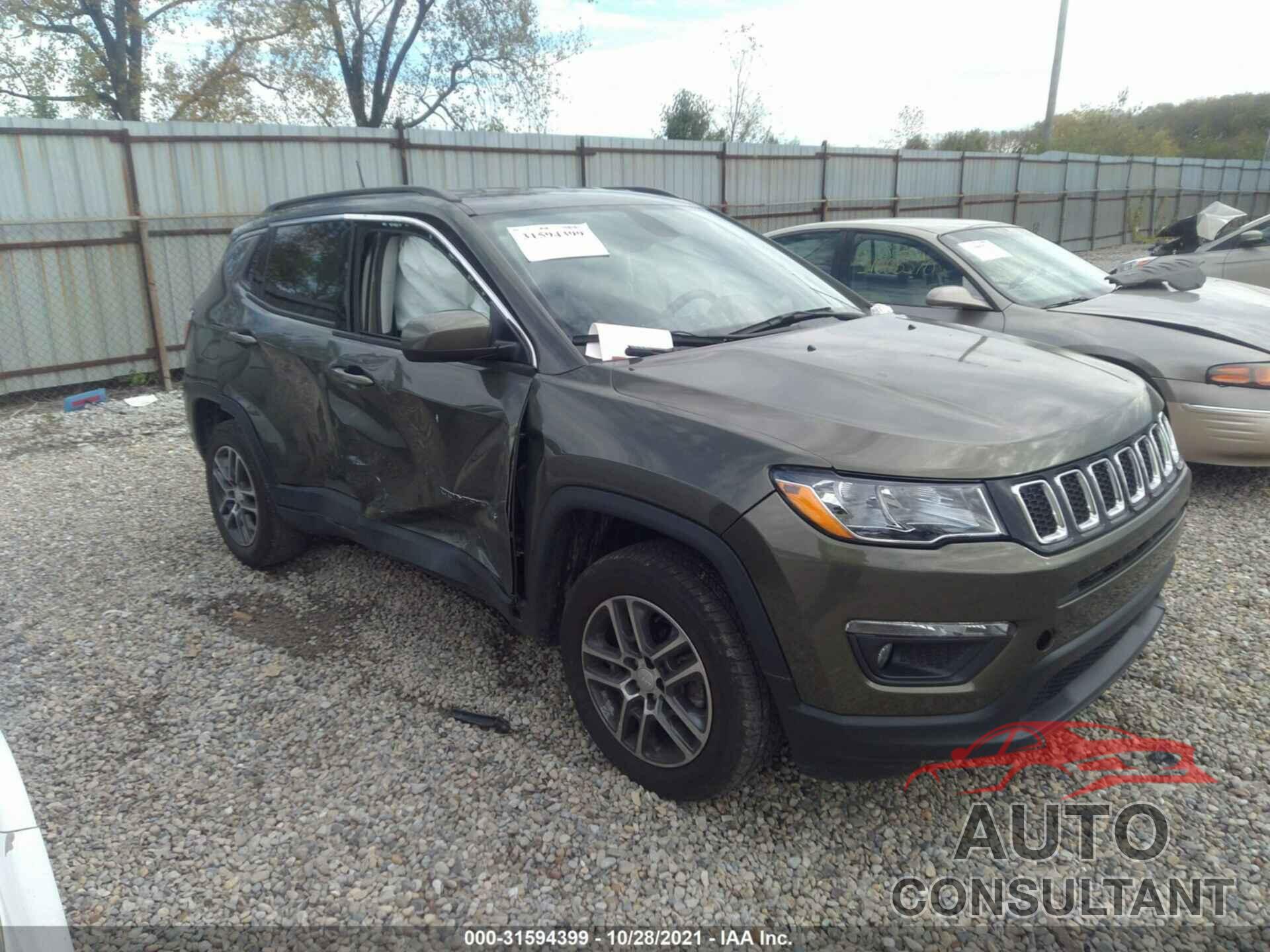 JEEP COMPASS 2017 - 3C4NJDBBXHT646010