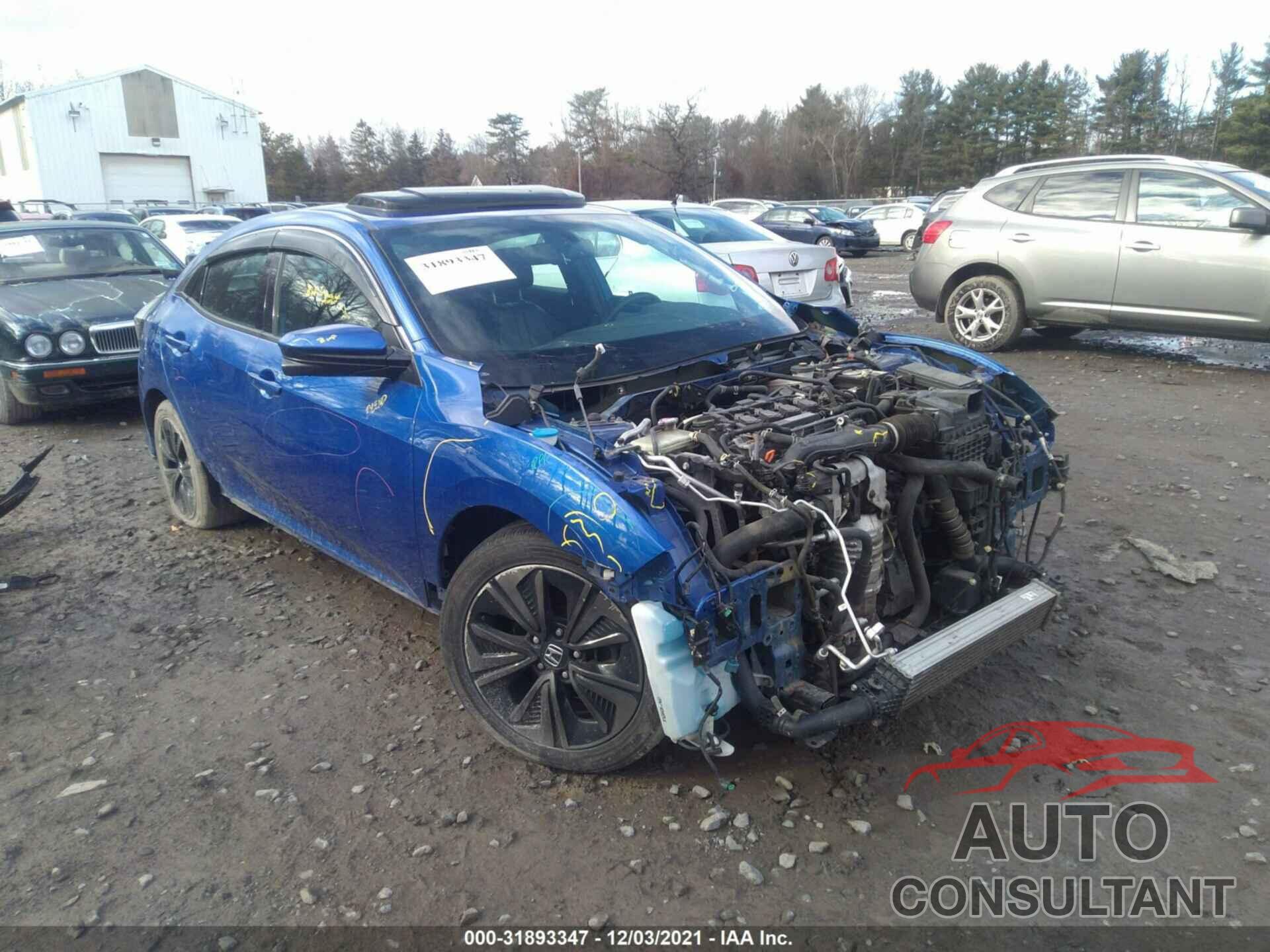 HONDA CIVIC HATCHBACK 2017 - SHHFK7H78HU400740