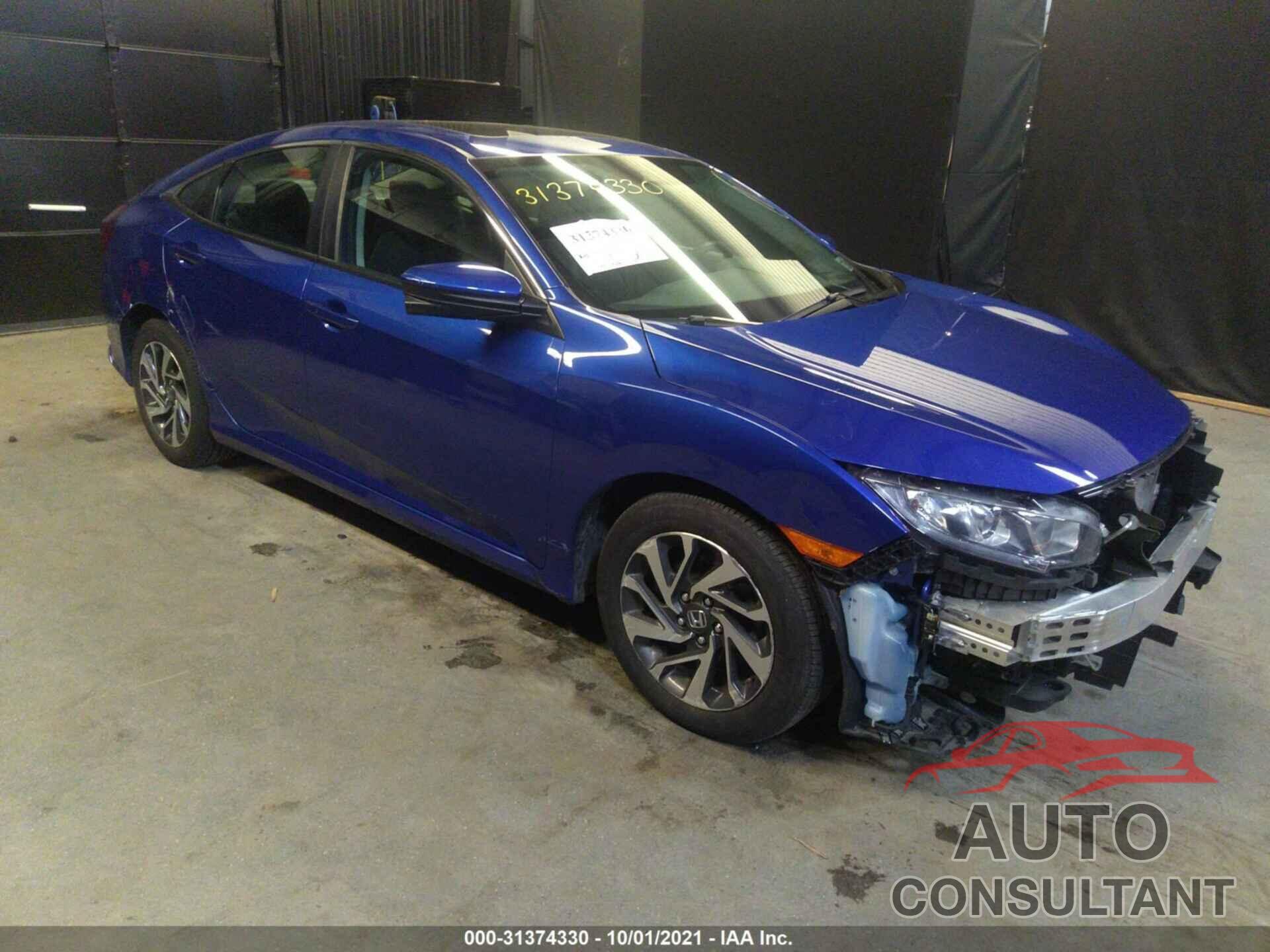 HONDA CIVIC SEDAN 2016 - 19XFC2F86GE214549