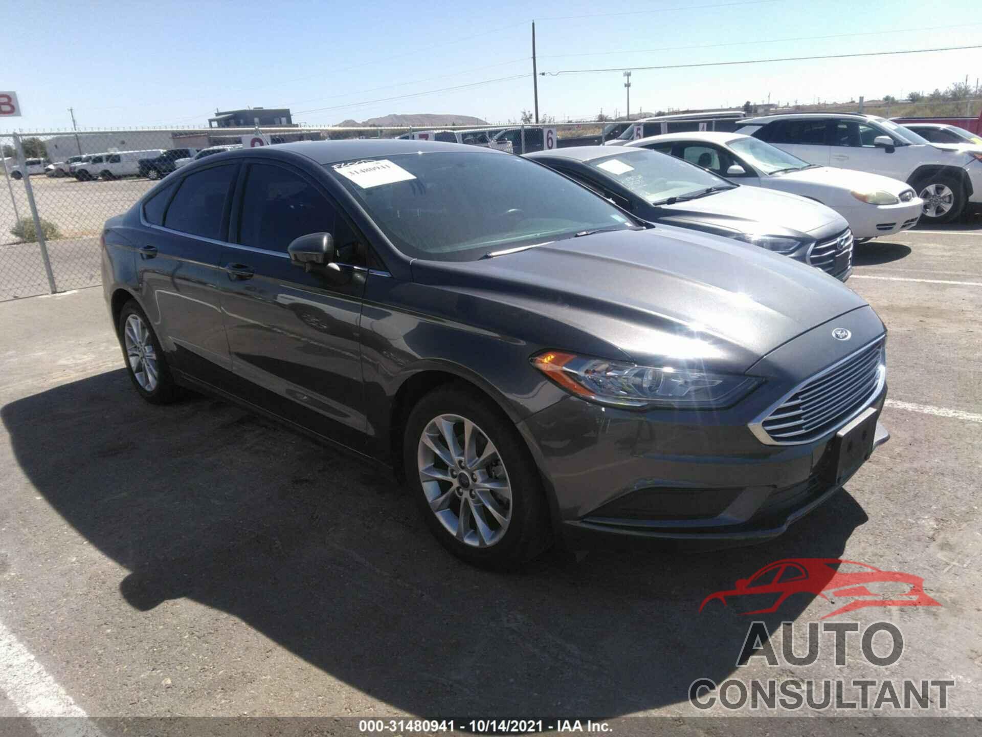 FORD FUSION 2017 - 3FA6P0H79HR287234