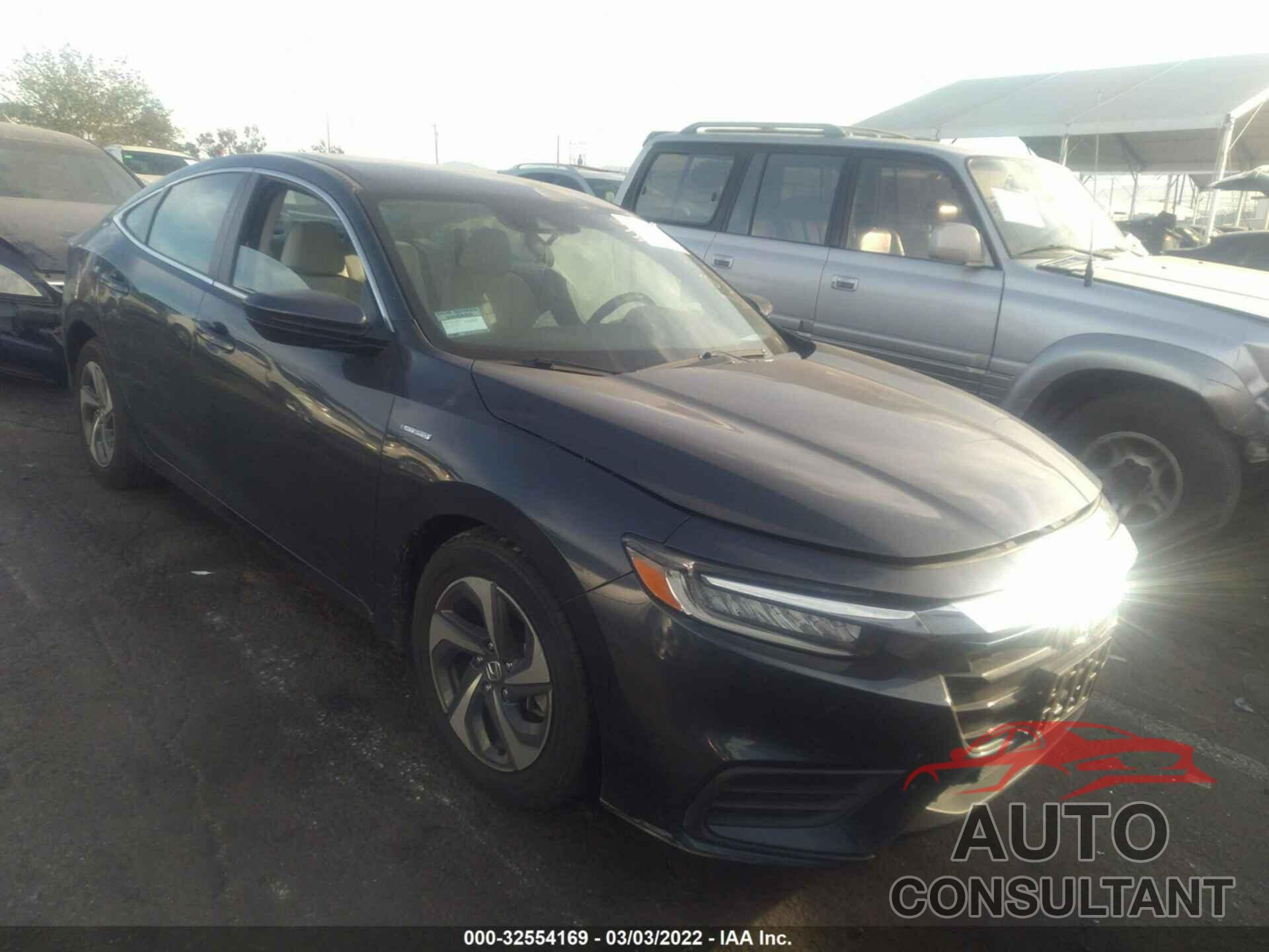 HONDA INSIGHT 2019 - 19XZE4F12KE013469