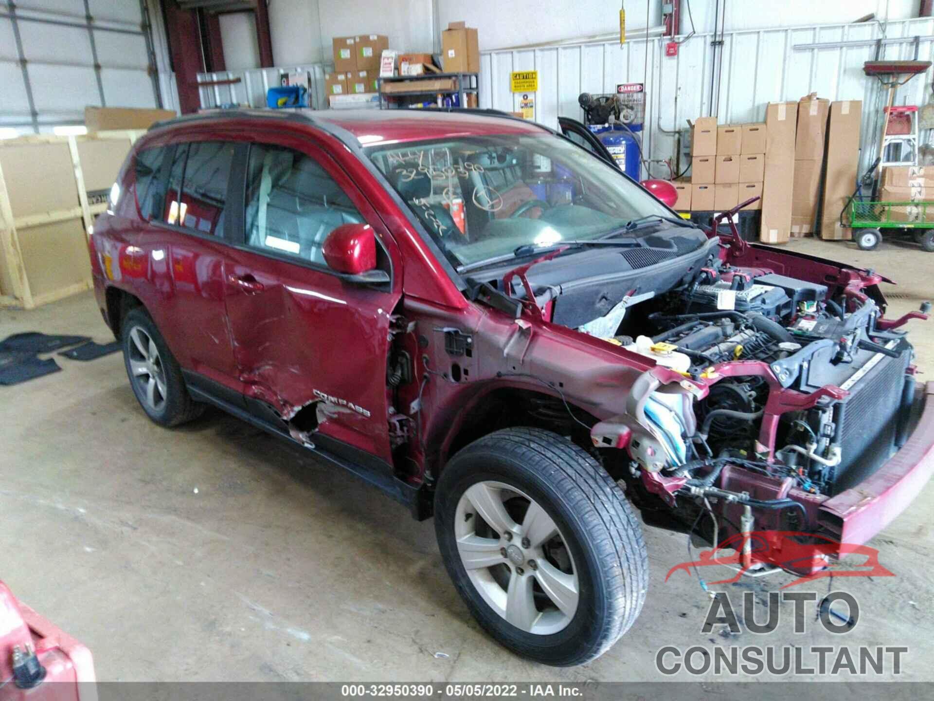 JEEP COMPASS 2017 - 1C4NJCEA8HD102205