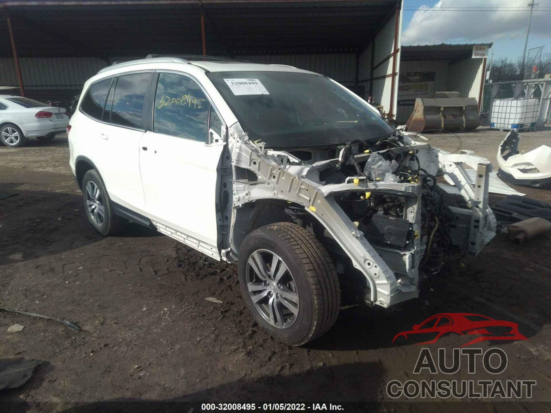 HONDA PILOT 2017 - 5FNYF6H50HB046073