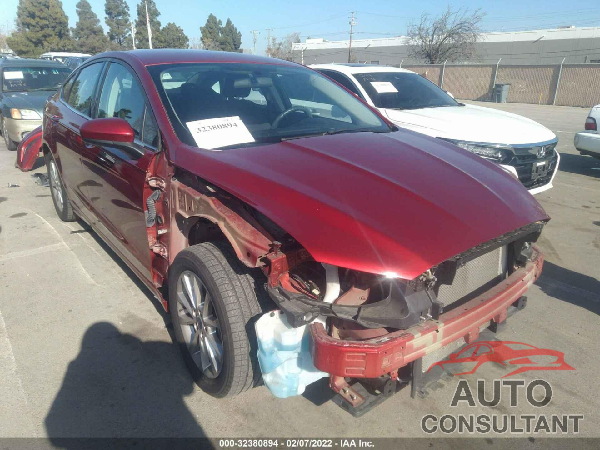 FORD FUSION 2017 - 3FA6P0H7XHR248037