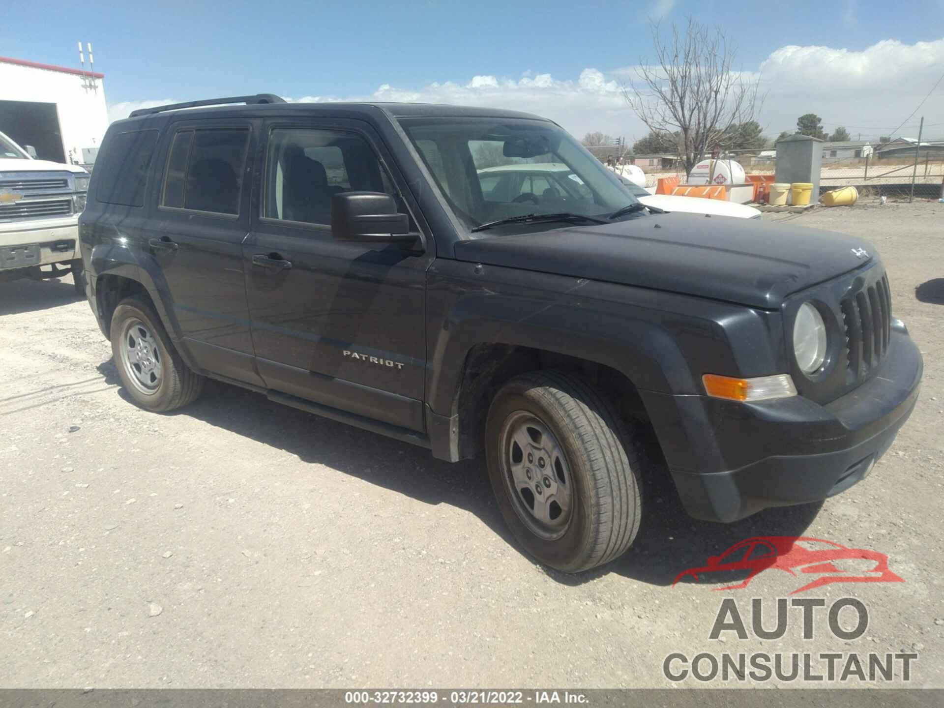 JEEP PATRIOT 2016 - 1C4NJPBA0GD512815