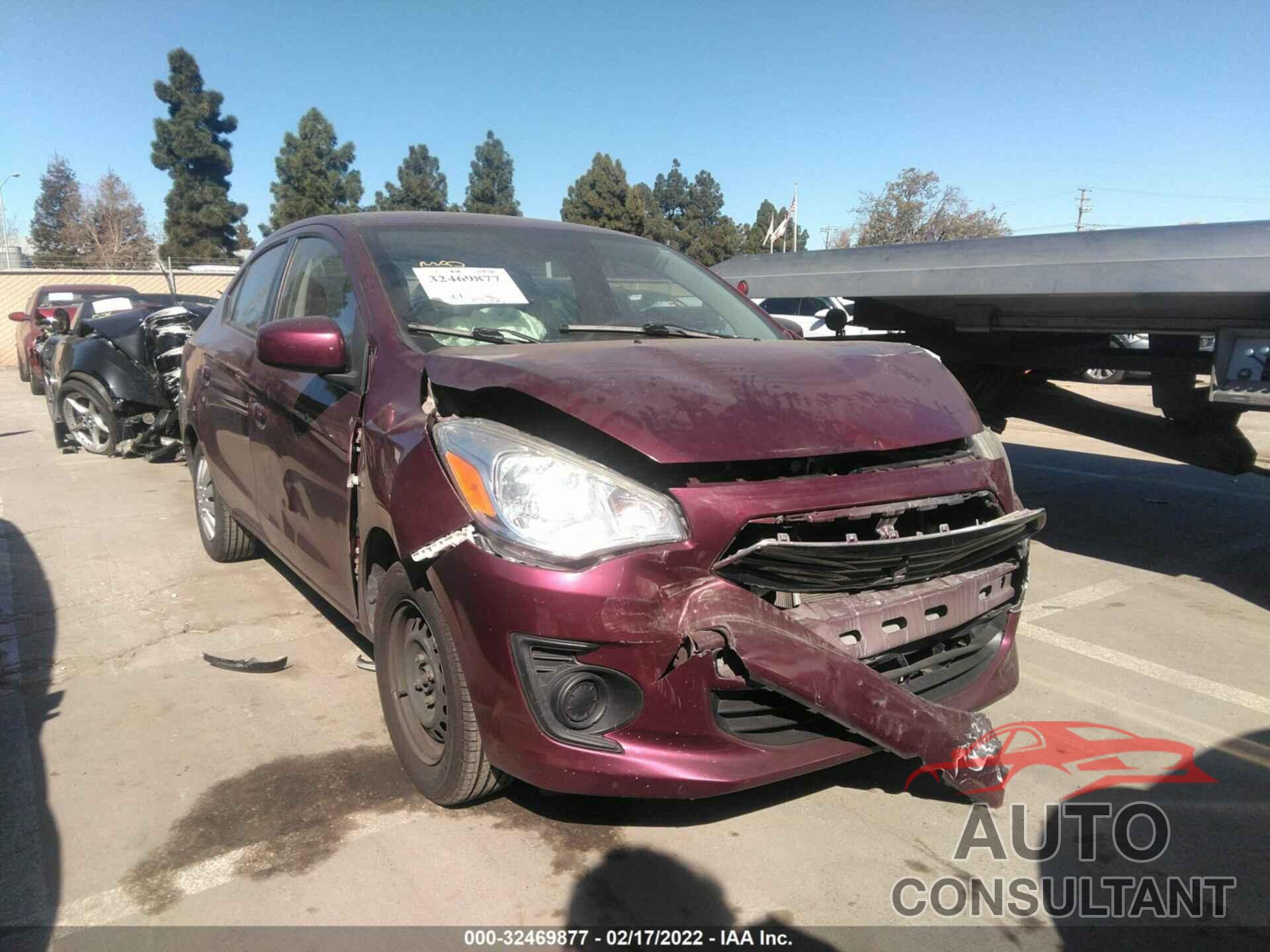 MITSUBISHI MIRAGE G4 2017 - ML32F3FJ9HHF06132