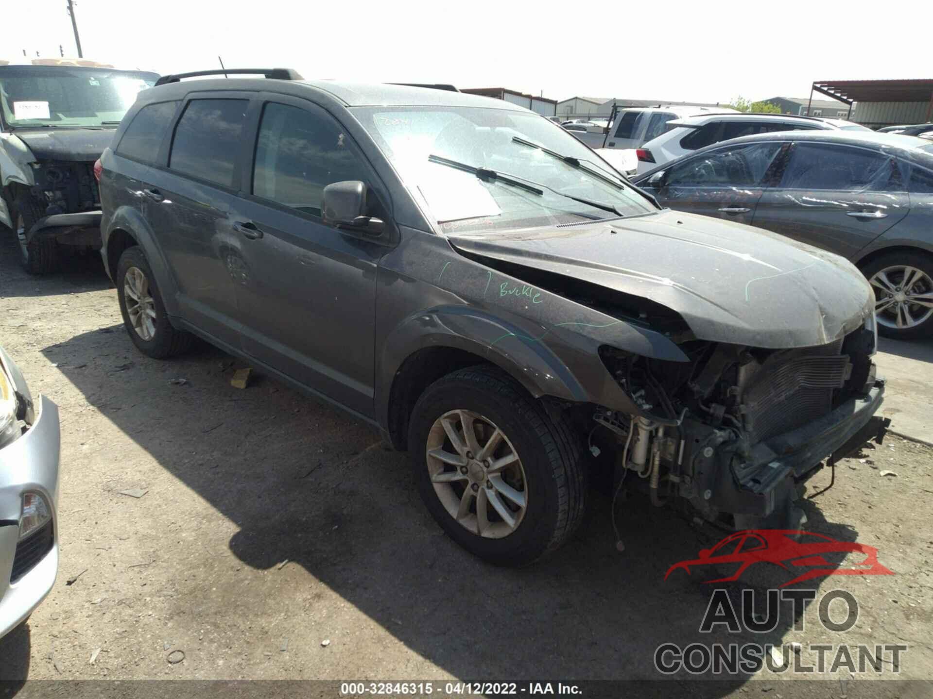 DODGE JOURNEY 2016 - 3C4PDCBG3GT224407