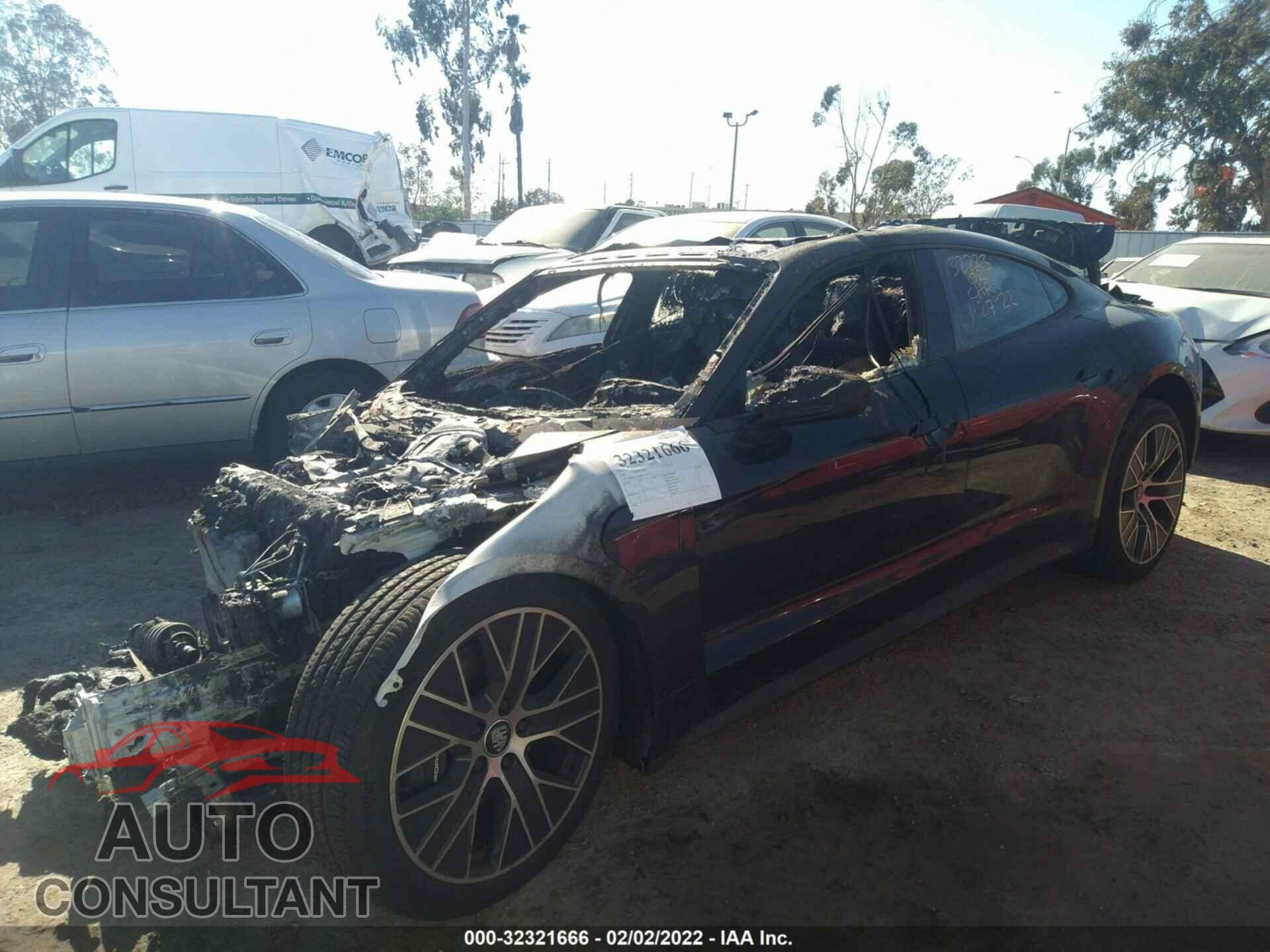 PORSCHE TAYCAN 2021 - WP0AA2Y12MSA13601