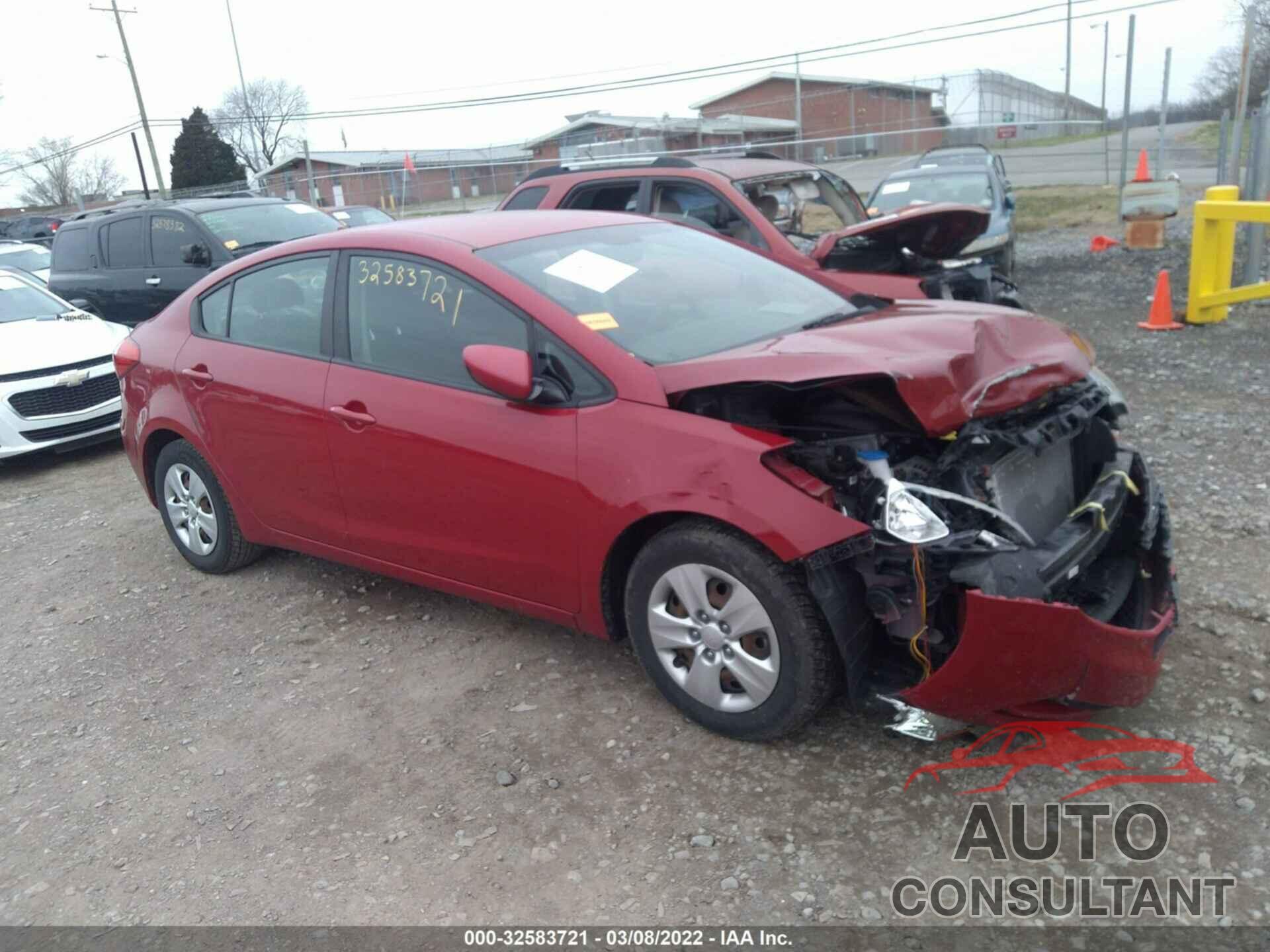 KIA FORTE 2016 - KNAFK4A67G5580503