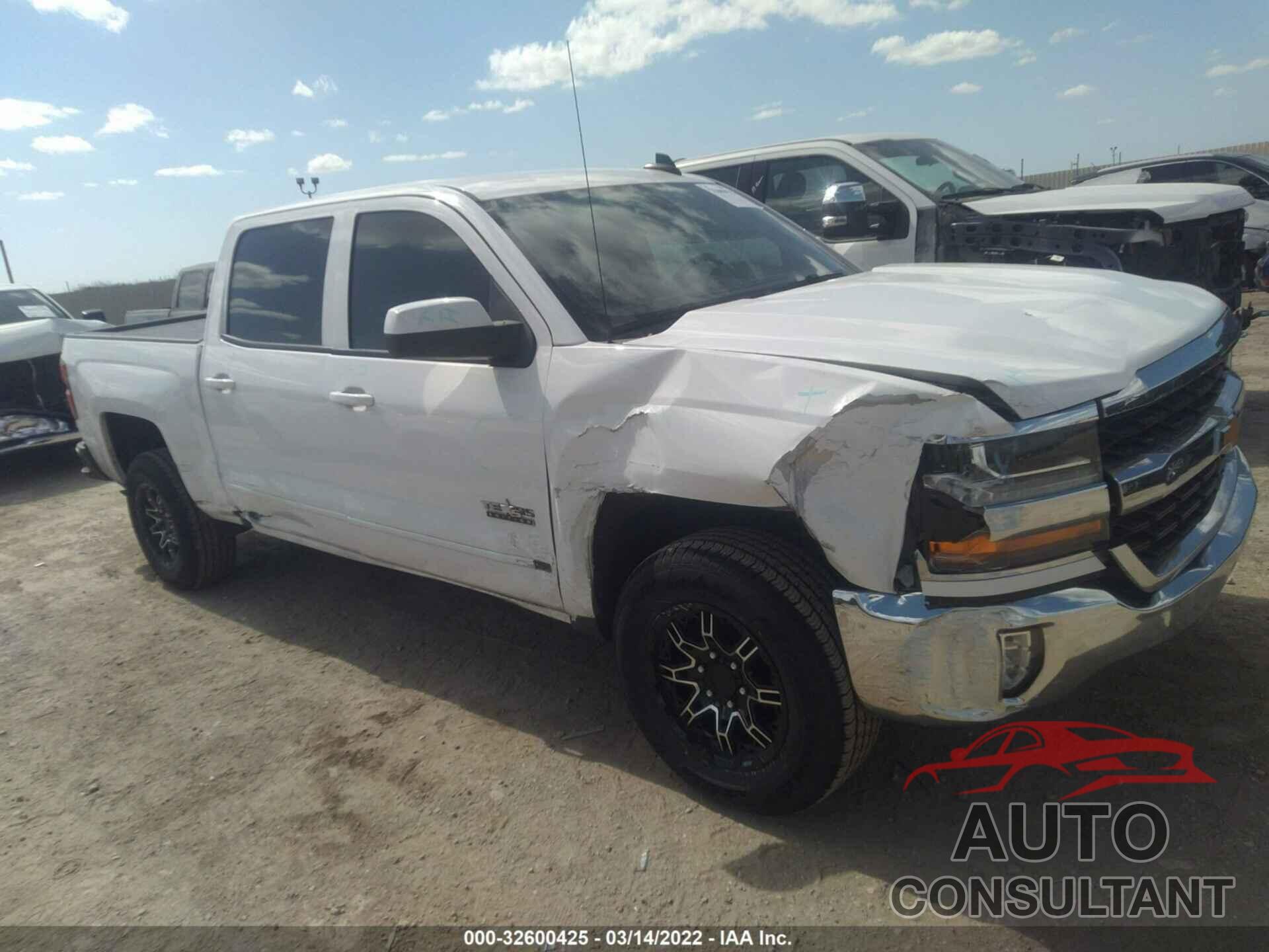CHEVROLET SILVERADO 1500 2018 - 3GCUCRER3JG414620