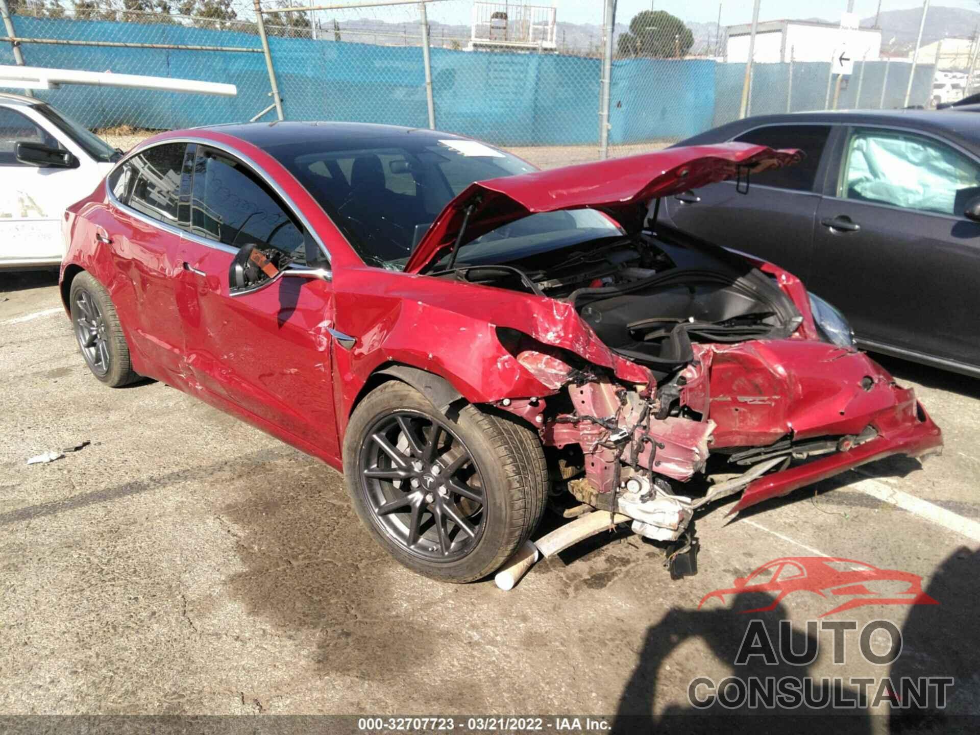 TESLA MODEL 3 2018 - 5YJ3E1EB2JF094285