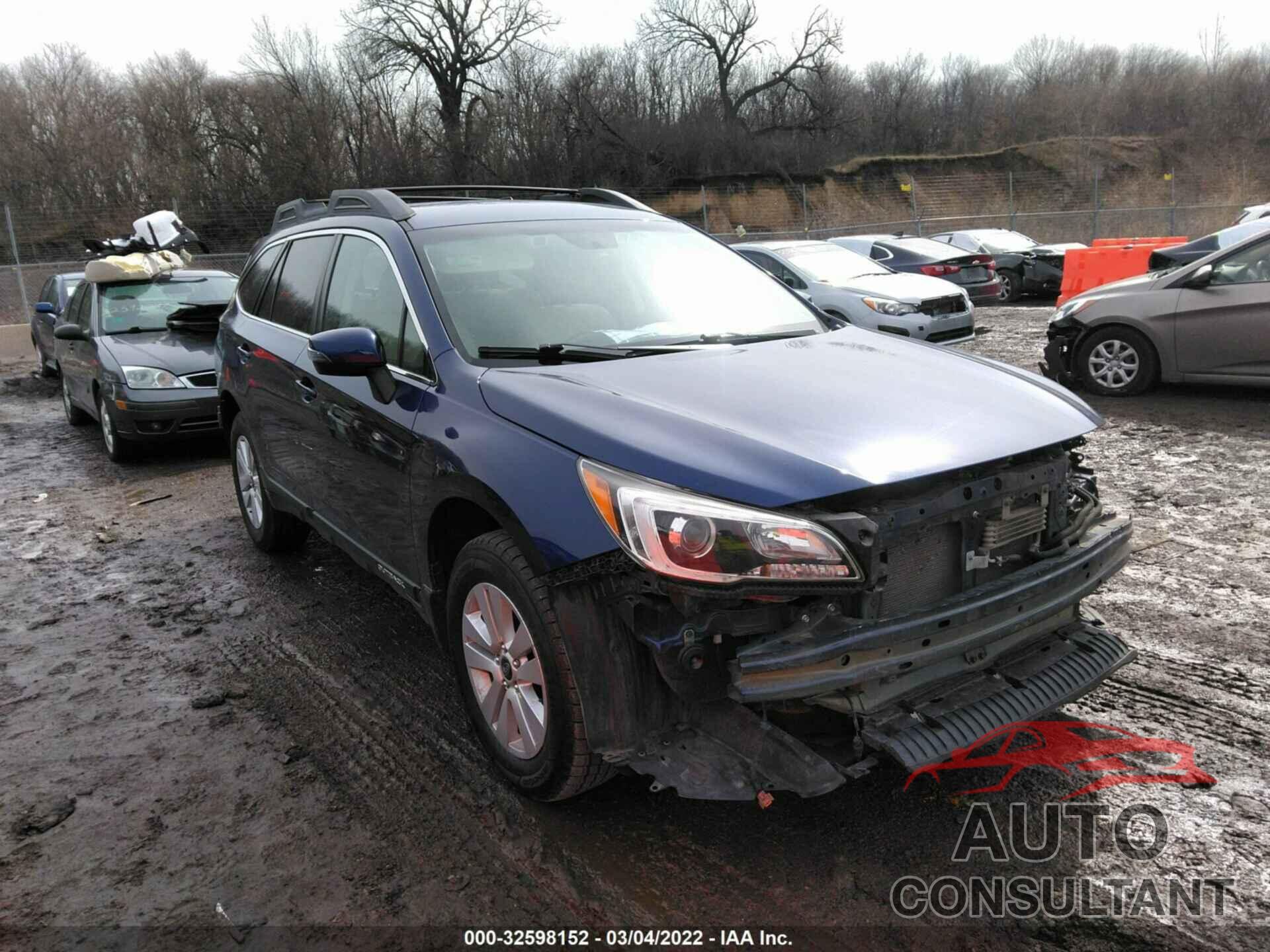 SUBARU OUTBACK 2017 - 4S4BSAFC1H3226564