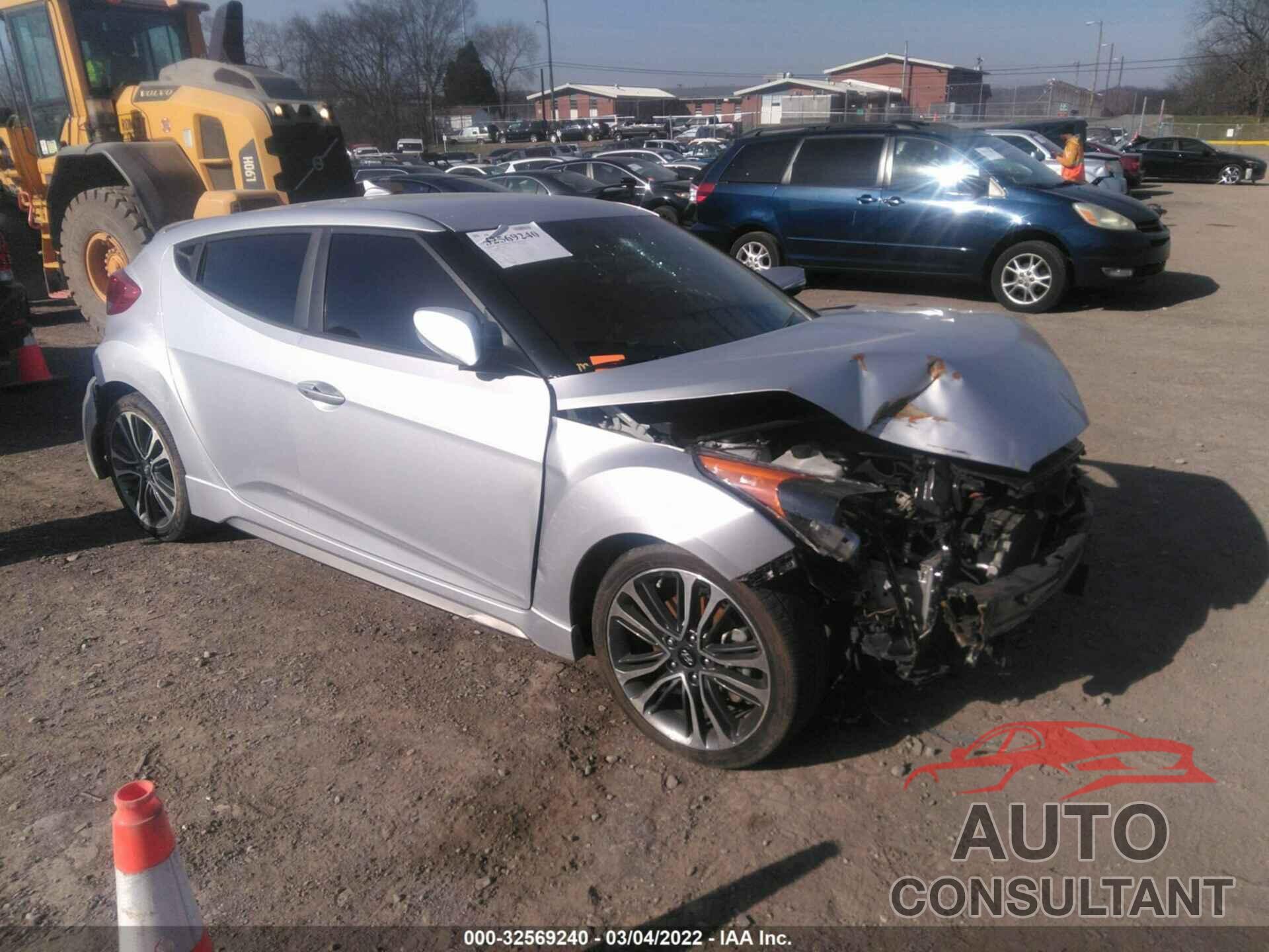 HYUNDAI VELOSTER 2016 - KMHTC6AE2GU297918