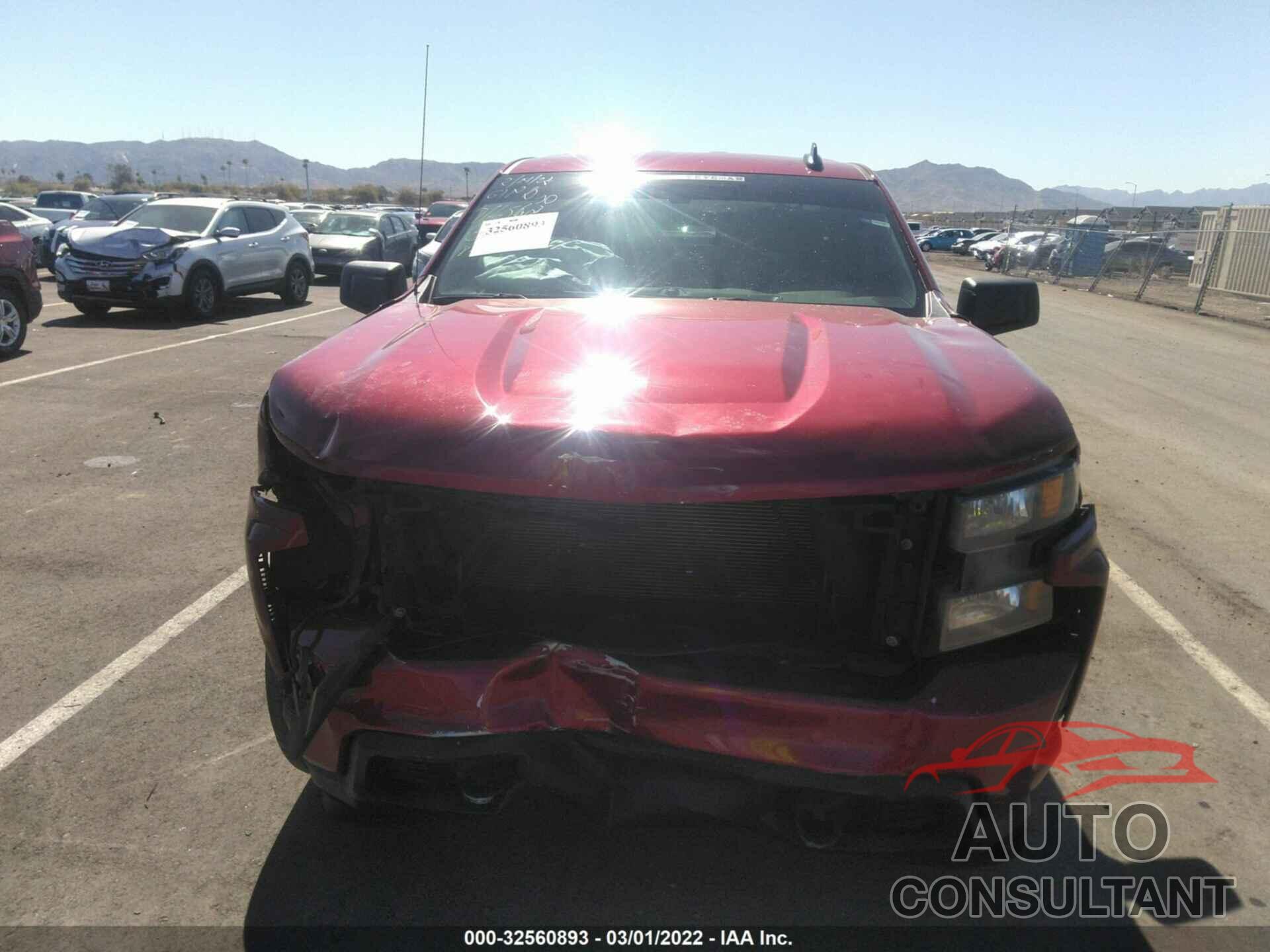 CHEVROLET SILVERADO 1500 2019 - 1GCRWBEH3KZ393605