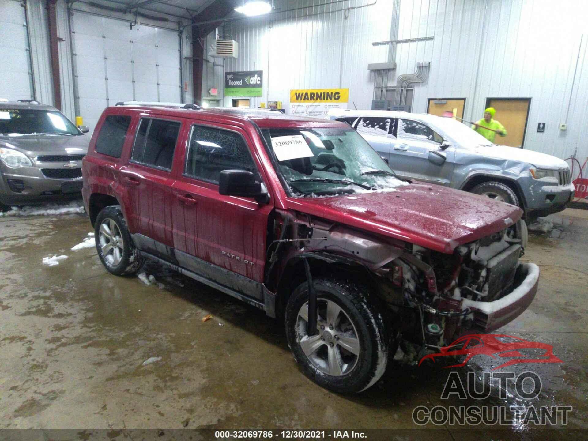 JEEP PATRIOT 2017 - 1C4NJRFB3HD113025