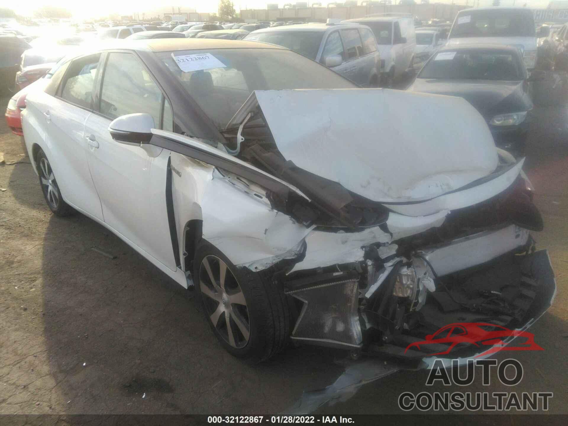 TOYOTA MIRAI 2018 - JTDBVRBD9JA004820