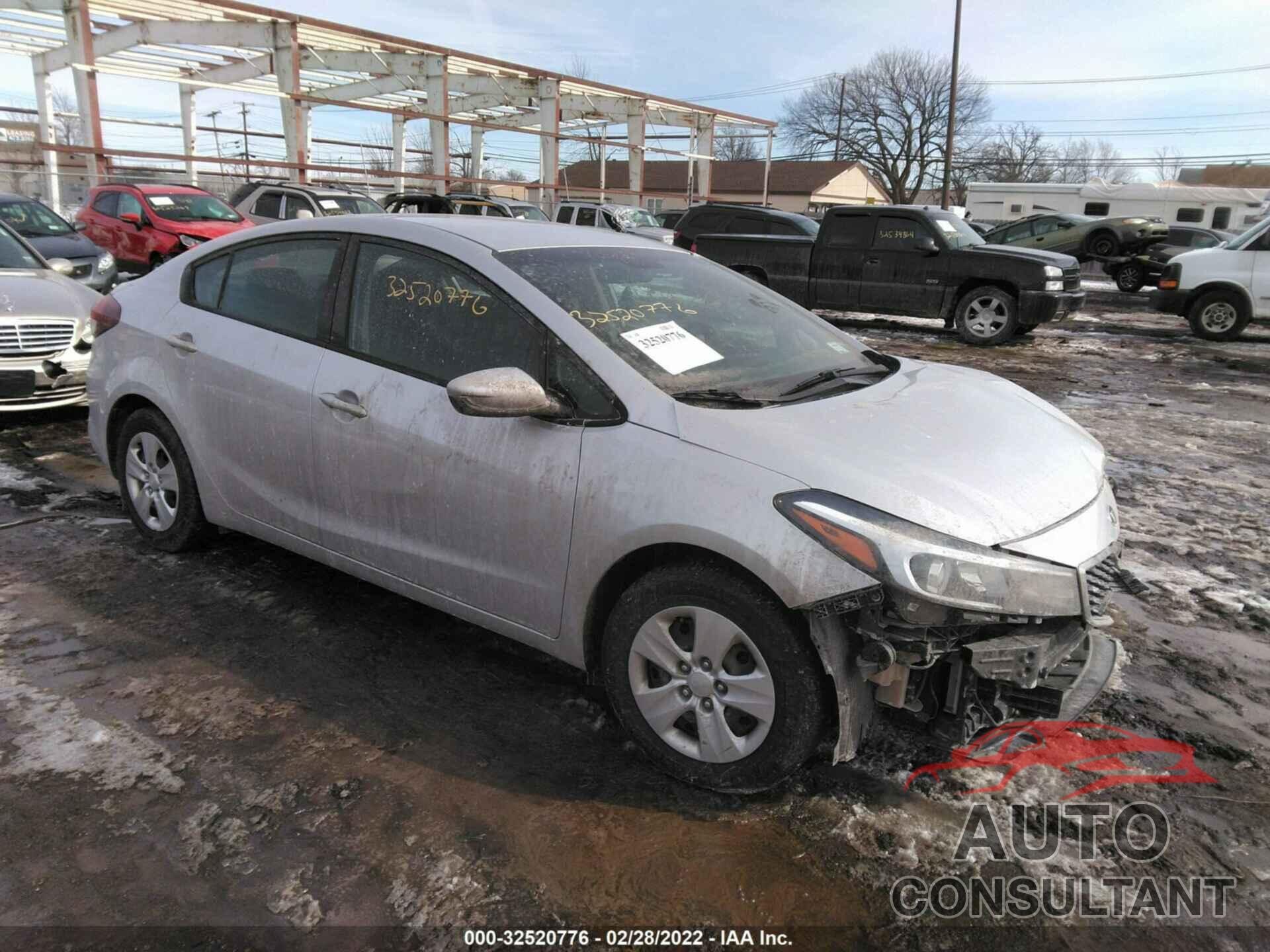 KIA FORTE 2017 - 3KPFK4A79HE046128