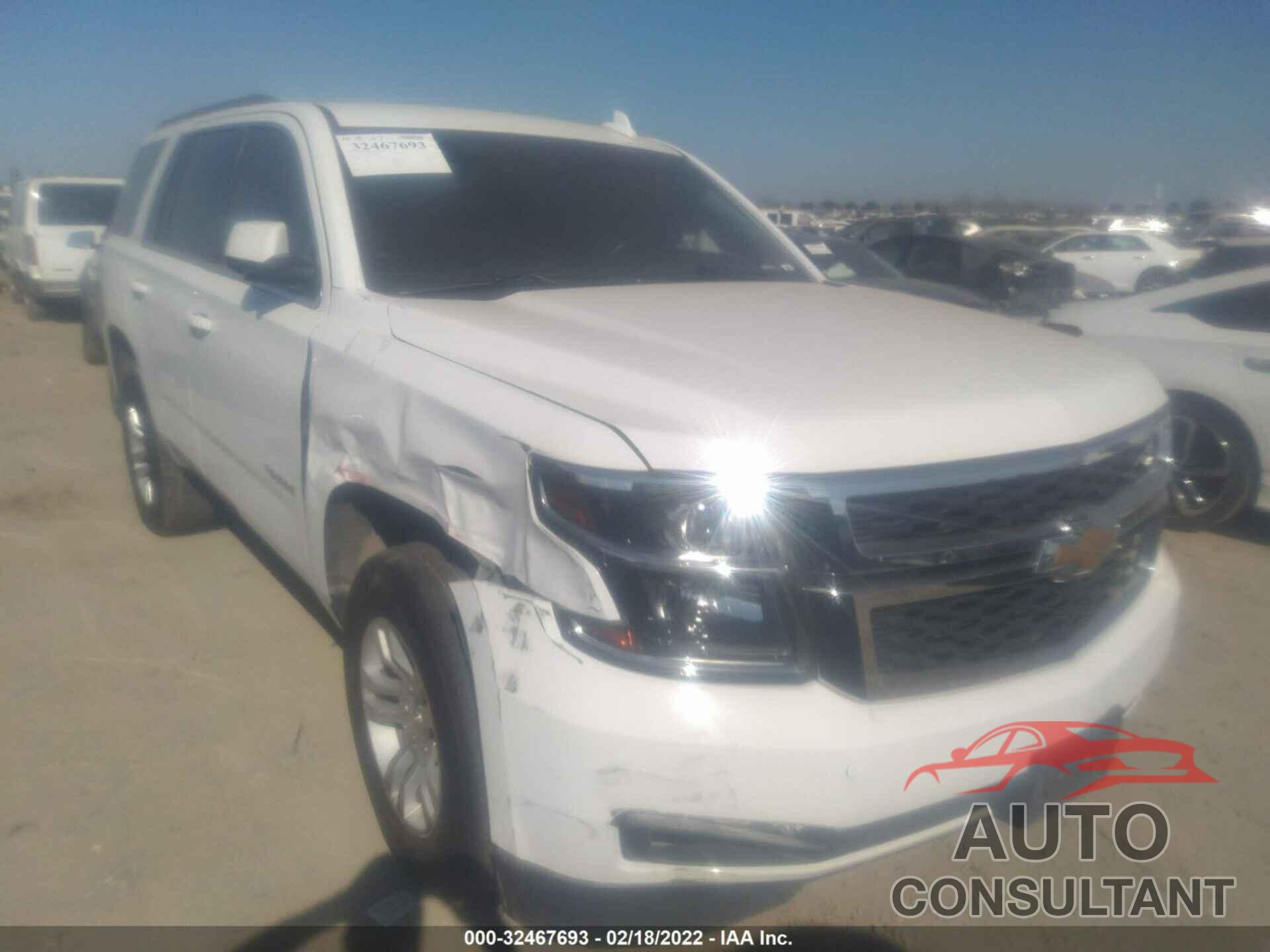 CHEVROLET TAHOE 2017 - 1GNSKBKC3HR297057