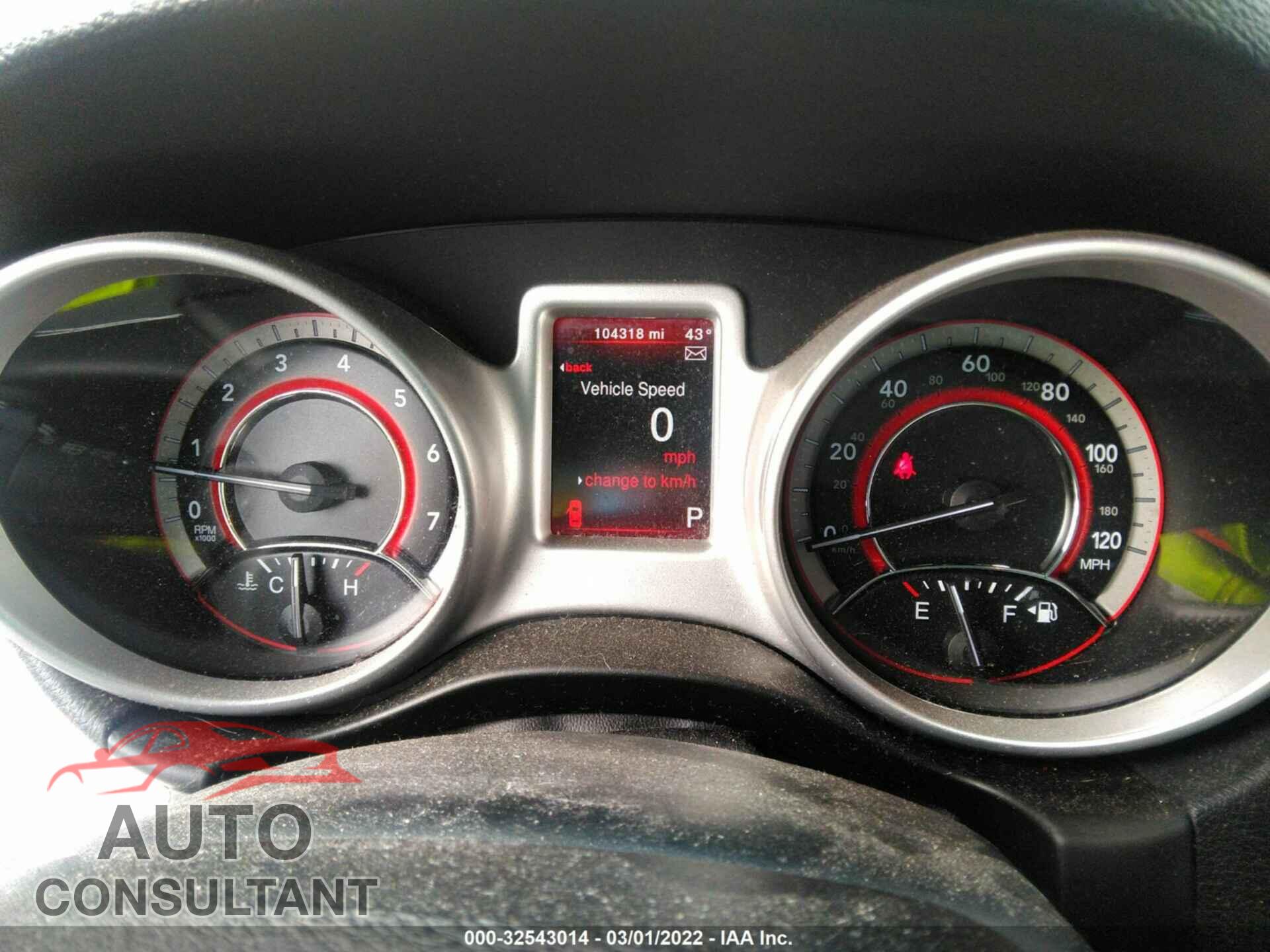 DODGE JOURNEY 2017 - 3C4PDCAB8HT573845