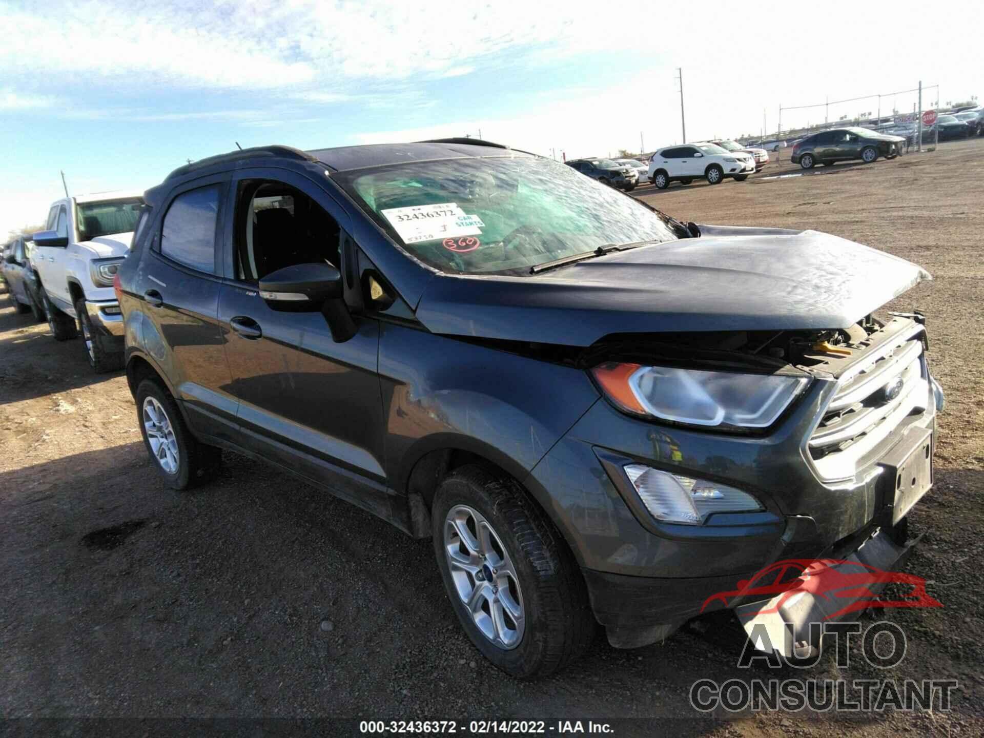 FORD ECOSPORT 2020 - MAJ6S3GL8LC330564