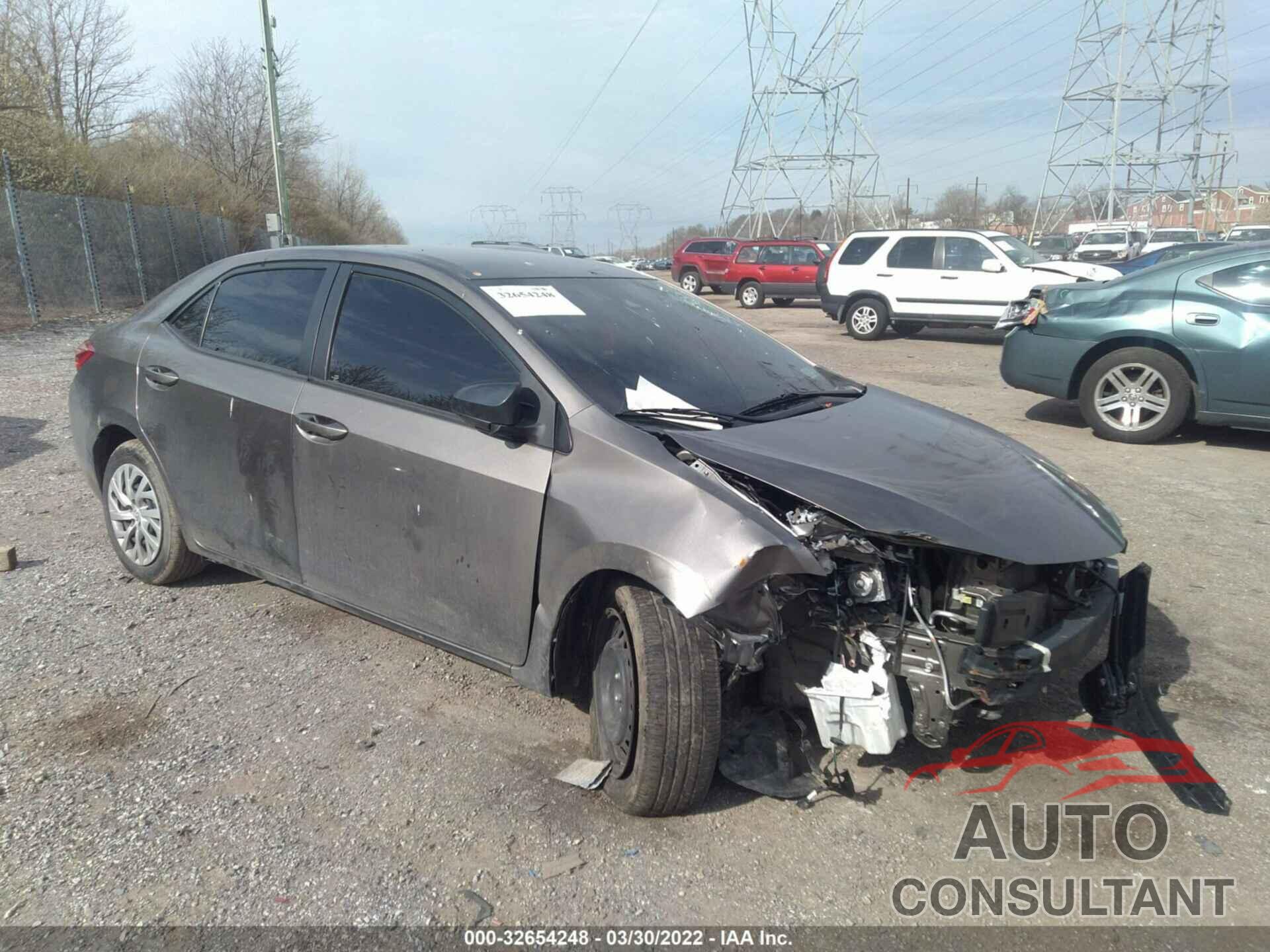 TOYOTA COROLLA 2017 - 2T1BURHE0HC784702