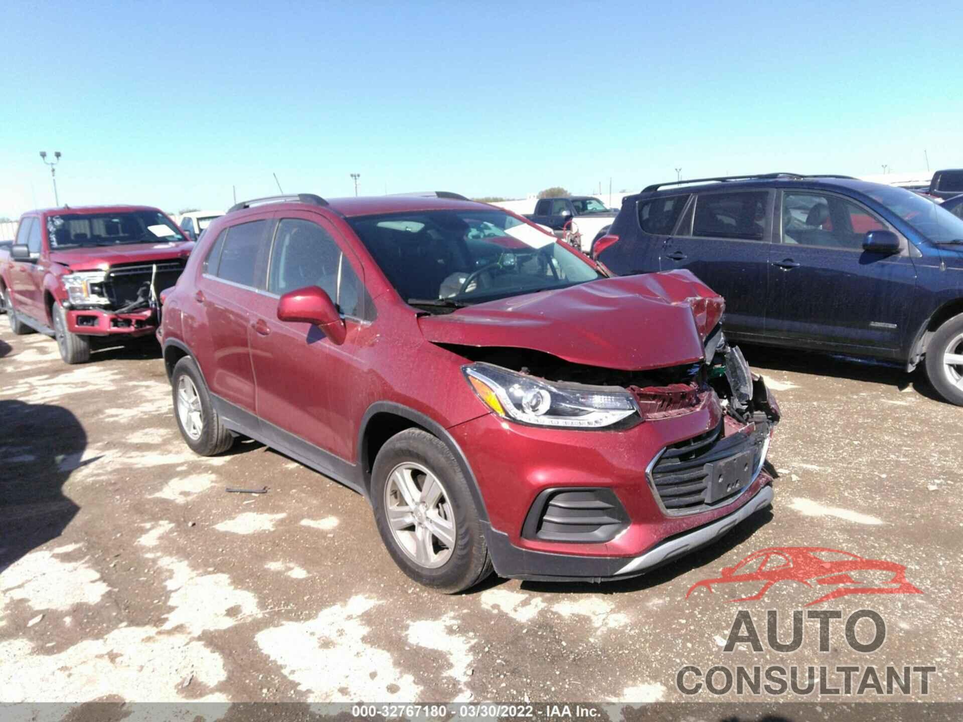 CHEVROLET TRAX 2019 - 3GNCJLSB7KL323694