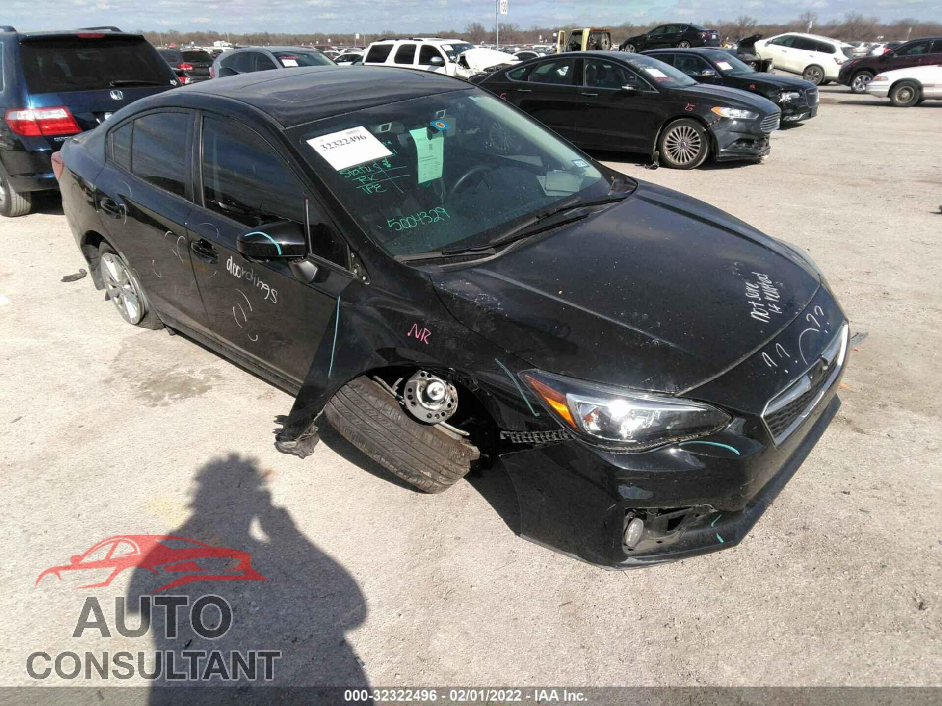 SUBARU IMPREZA 2017 - 4S3GKAD67H3613675
