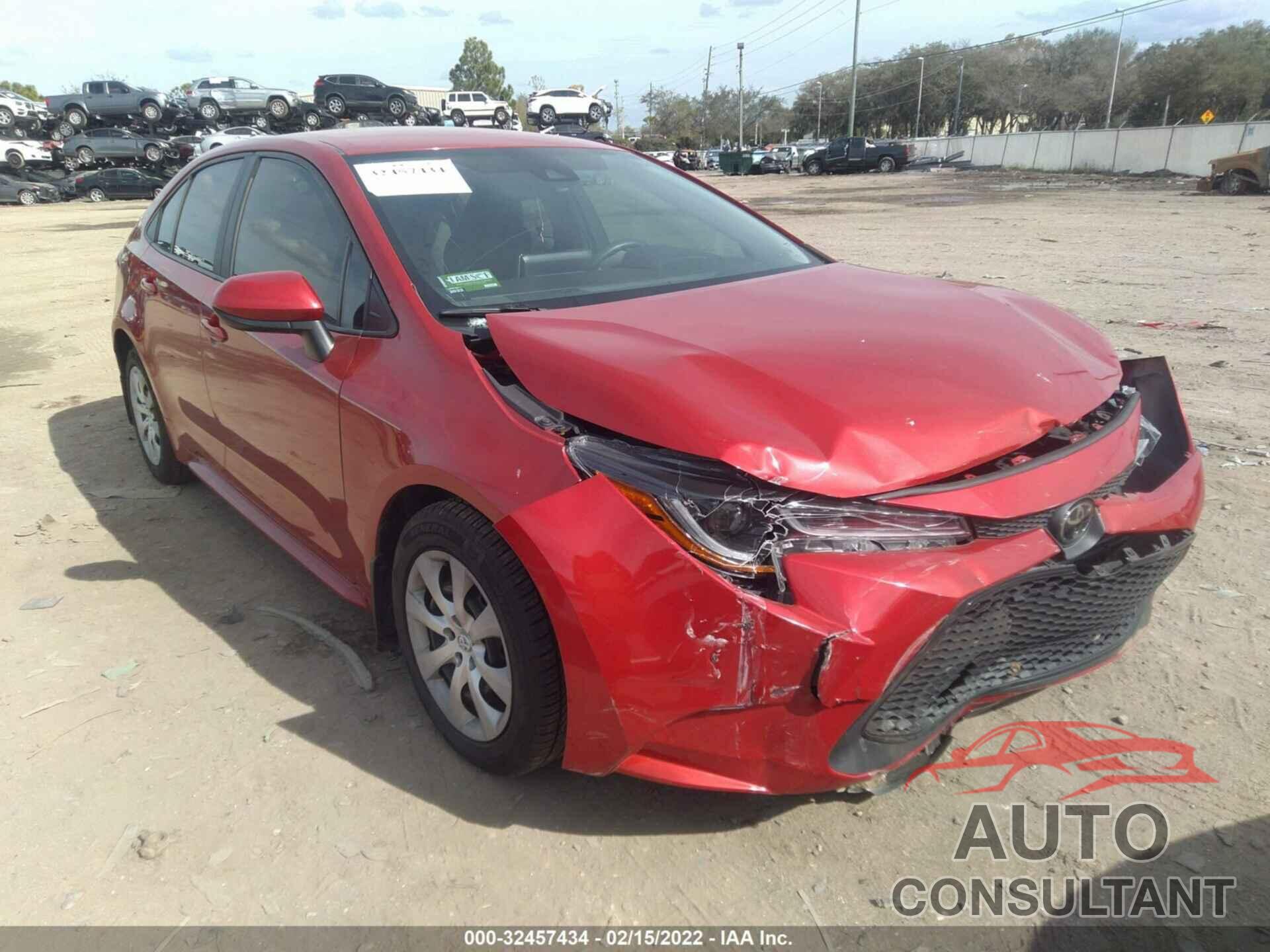 TOYOTA COROLLA 2020 - 5YFEPRAE1LP106533
