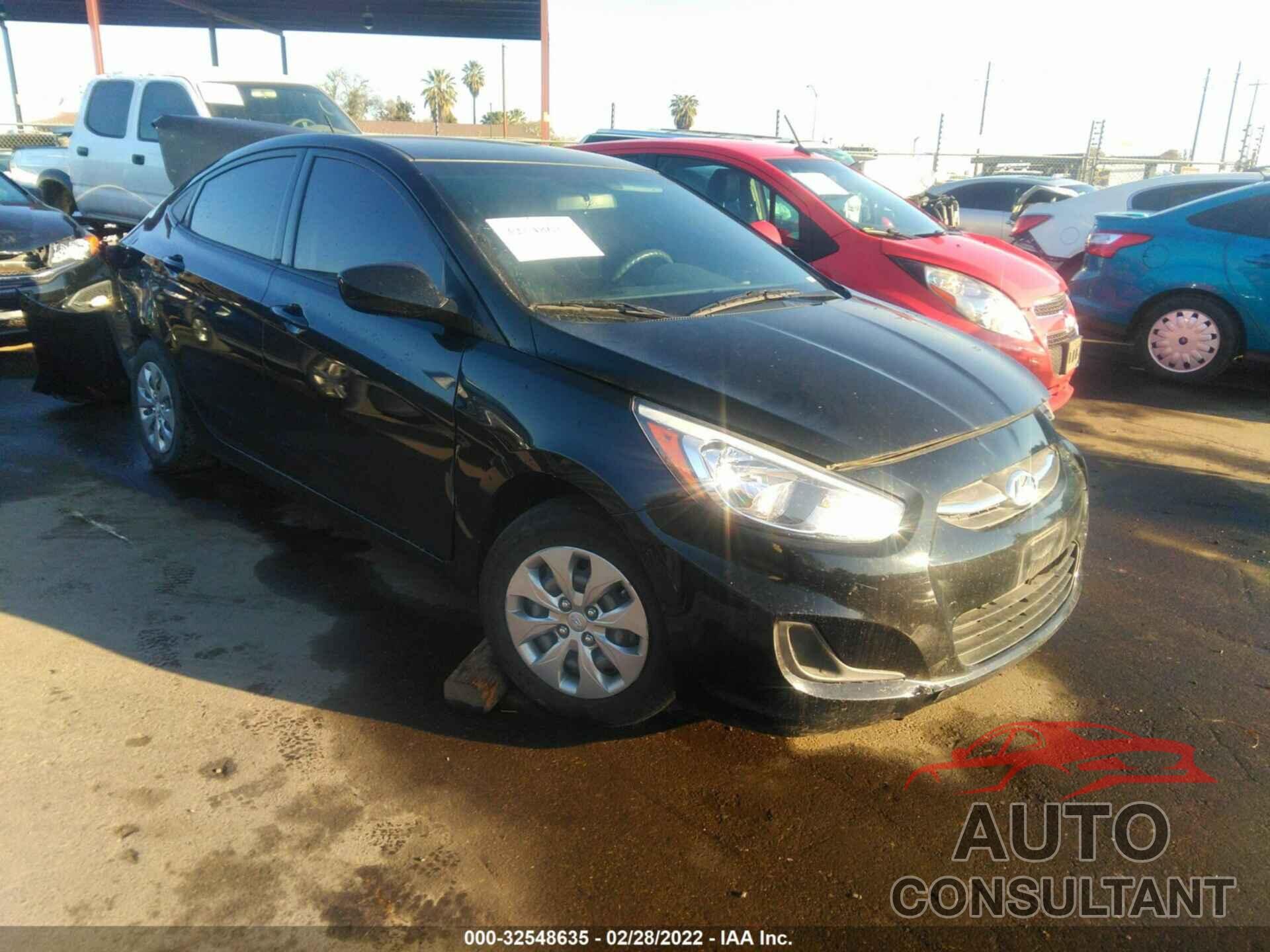 HYUNDAI ACCENT 2017 - KMHCT4AEXHU273582