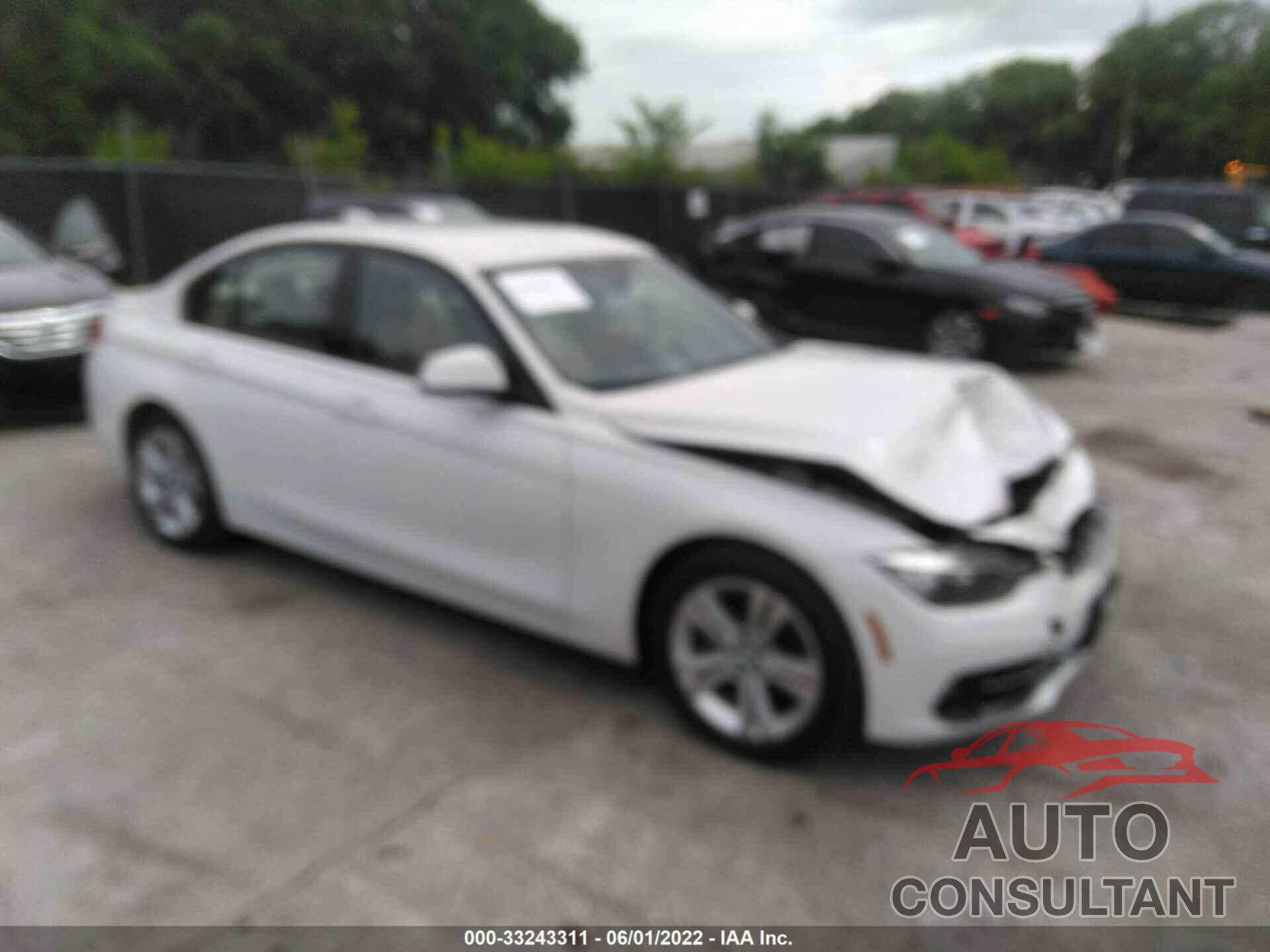 BMW 3 SERIES 2016 - WBA8E3G55GNT80406