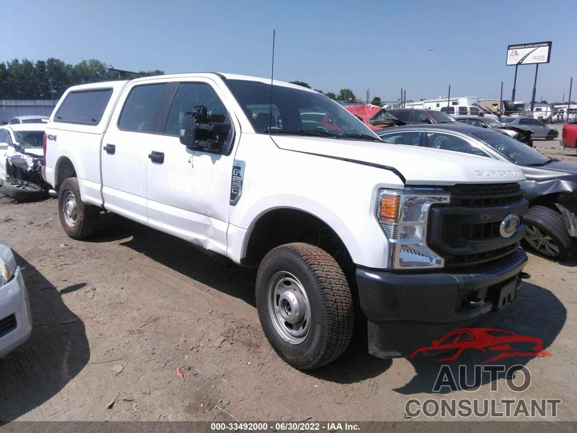 FORD SUPER DUTY F-250 SRW 2022 - 1FT7W2B63NEC93638