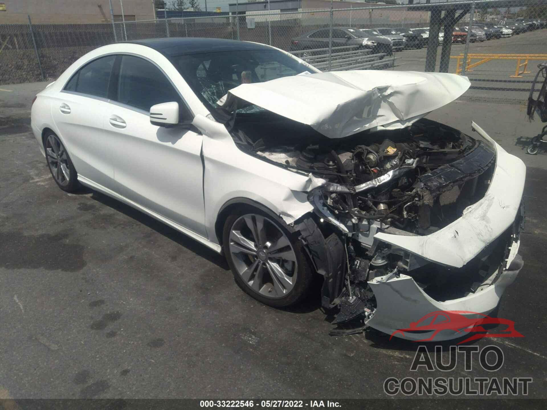 MERCEDES-BENZ CLA 2016 - WDDSJ4EB7GN321527