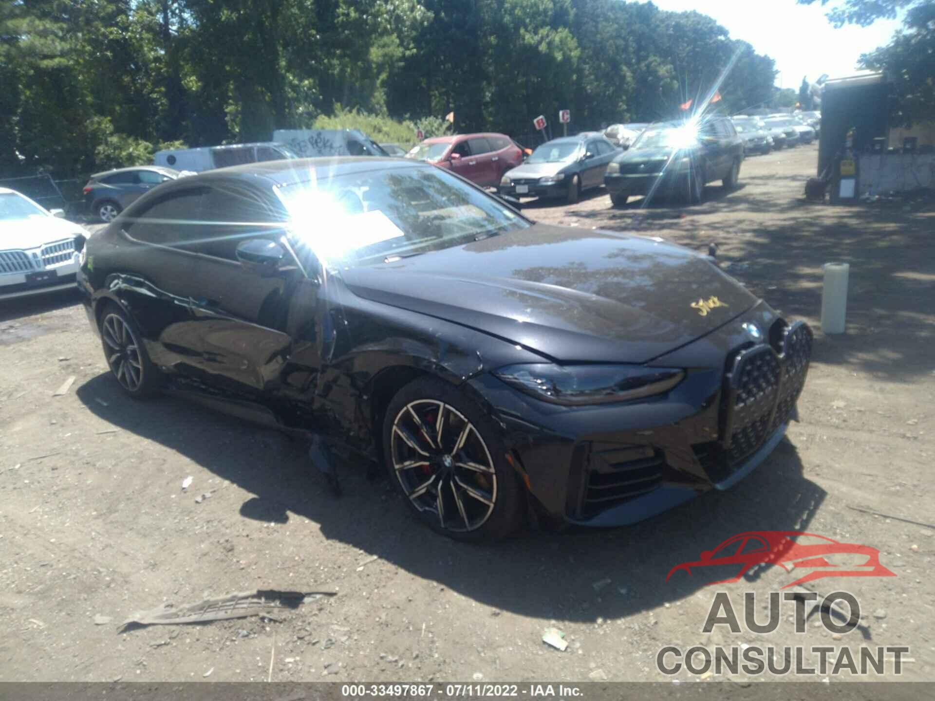 BMW 4 SERIES 2022 - WBA13AW06NFM54103