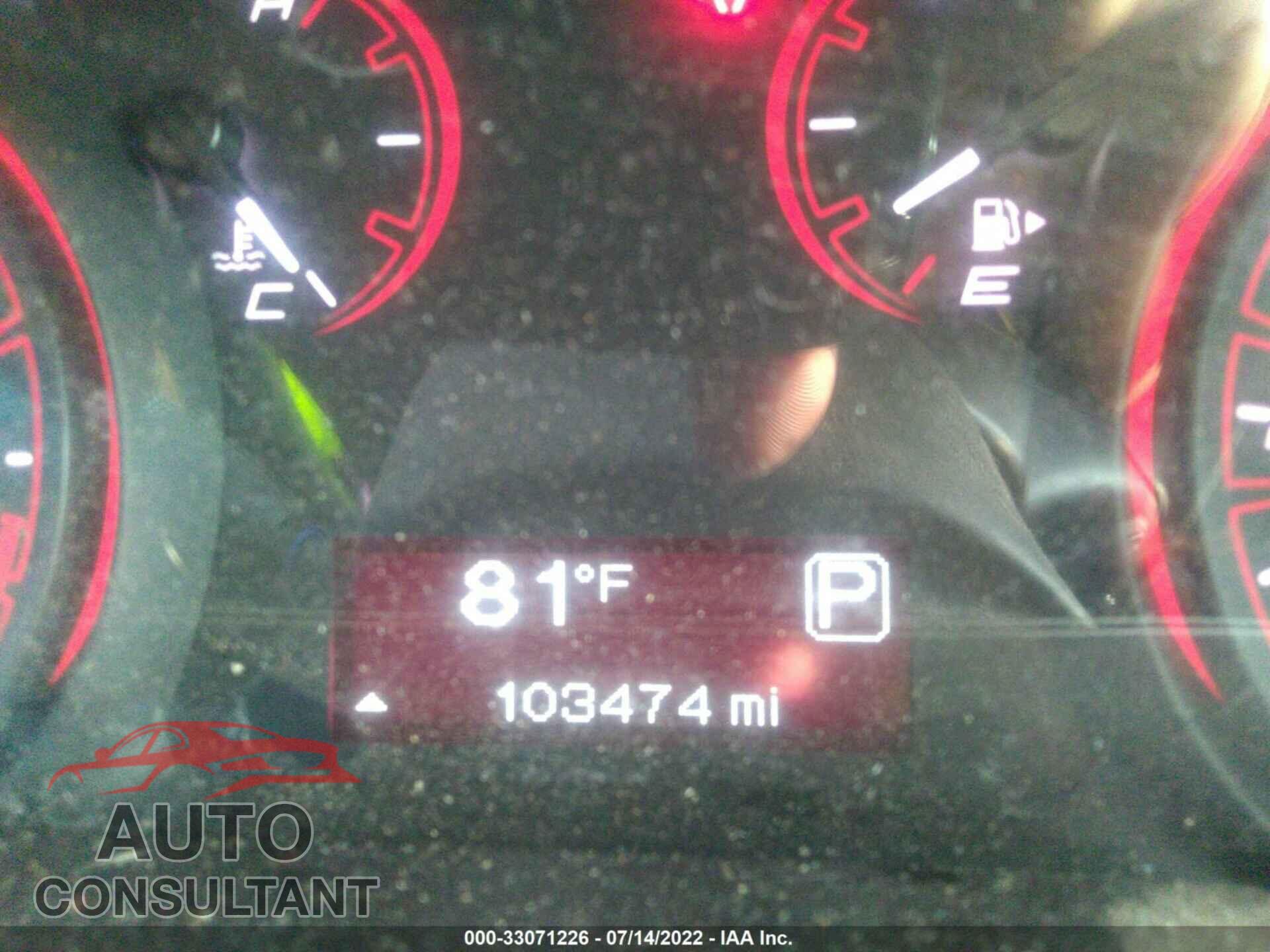 DODGE DART 2016 - 1C3CDFAA5GD661462
