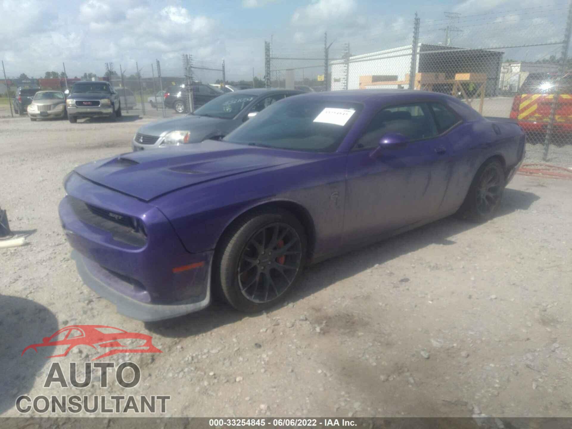 DODGE CHALLENGER 2016 - 2C3CDZC93GH148458