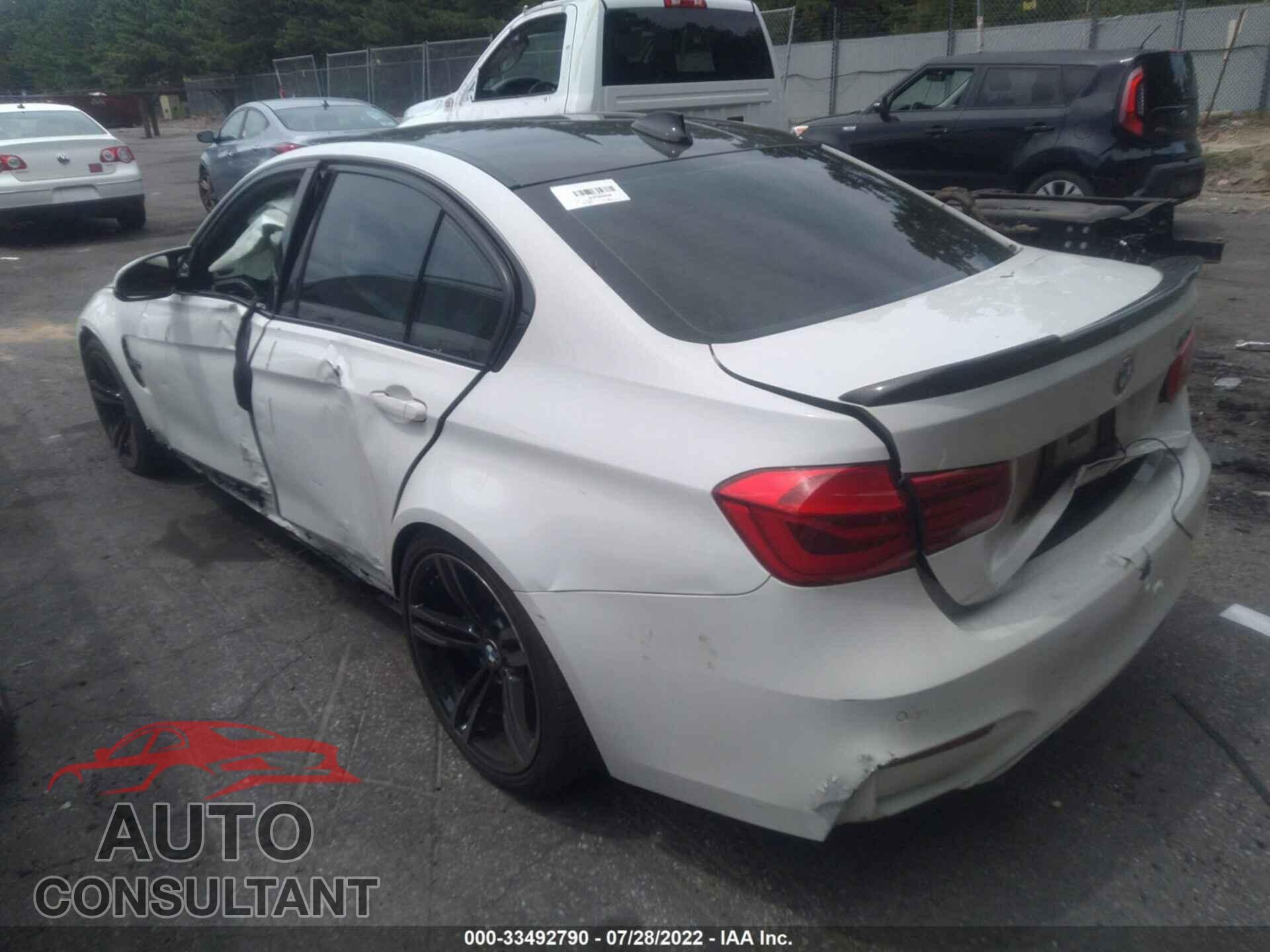 BMW M3 2017 - WBS8M9C38H5G85585