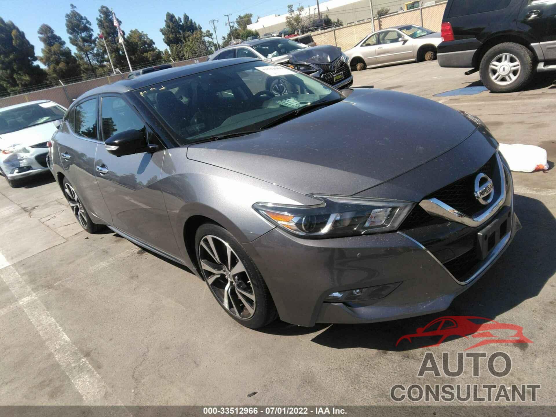 NISSAN MAXIMA 2018 - 1N4AA6APXJC394662