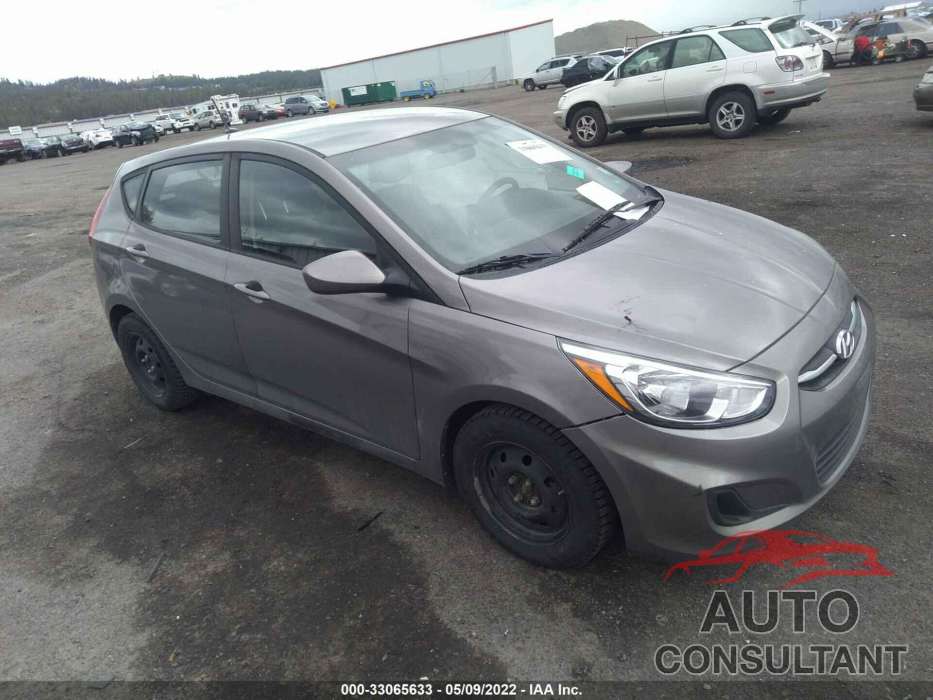 HYUNDAI ACCENT 2017 - KMHCT5AEXHU359464