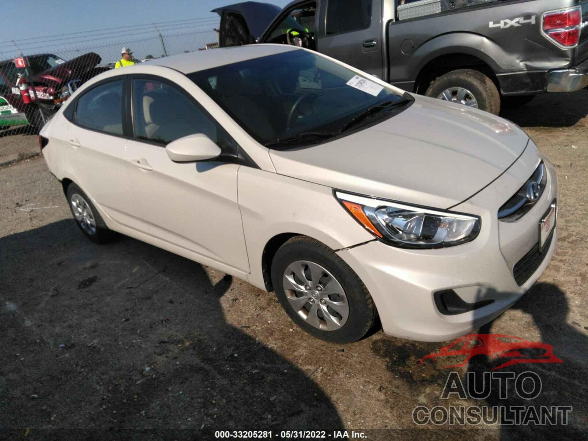 HYUNDAI ACCENT 2017 - KMHCT4AE1HU205574