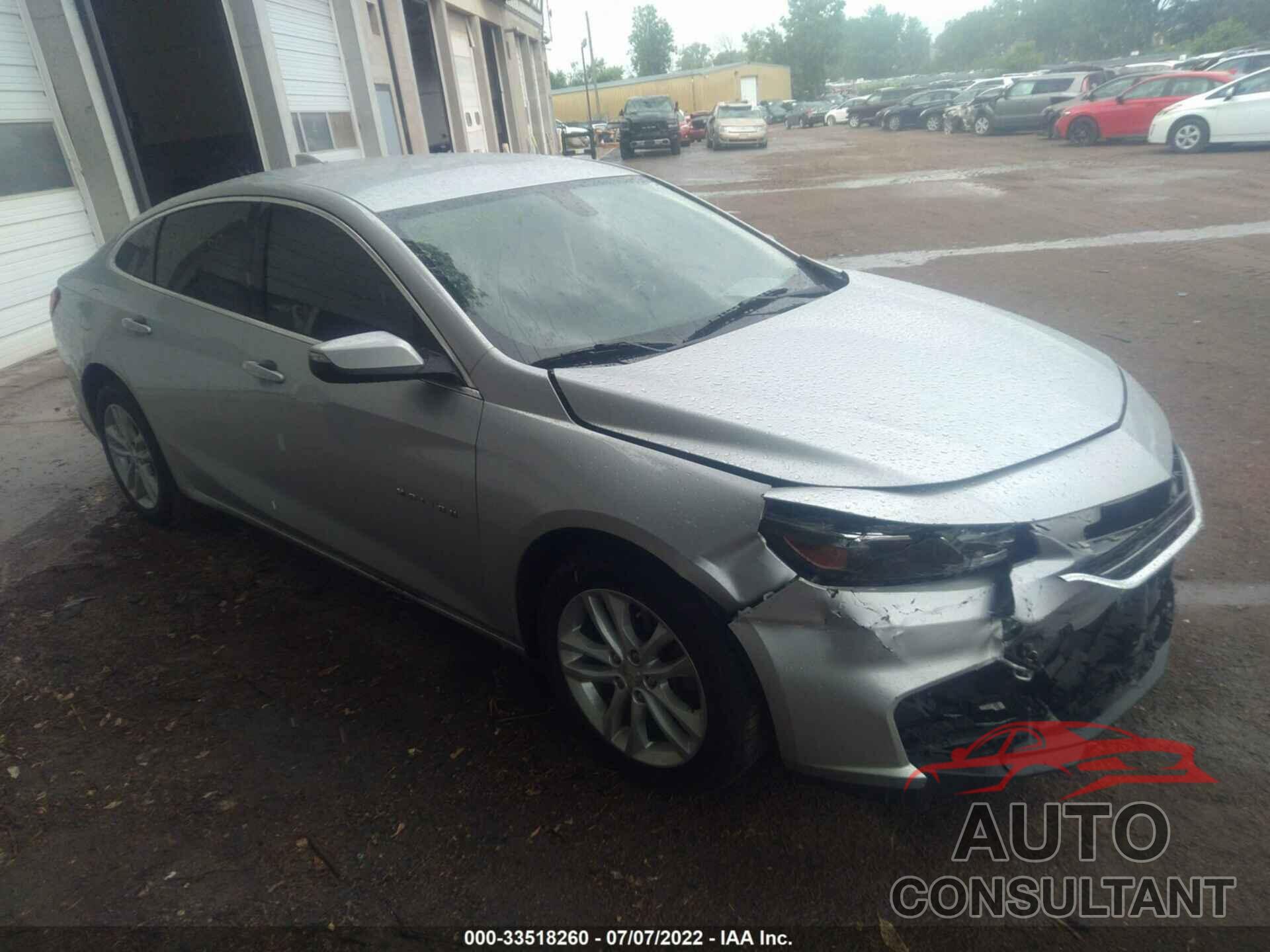 CHEVROLET MALIBU 2017 - 1G1ZE5ST9HF118966
