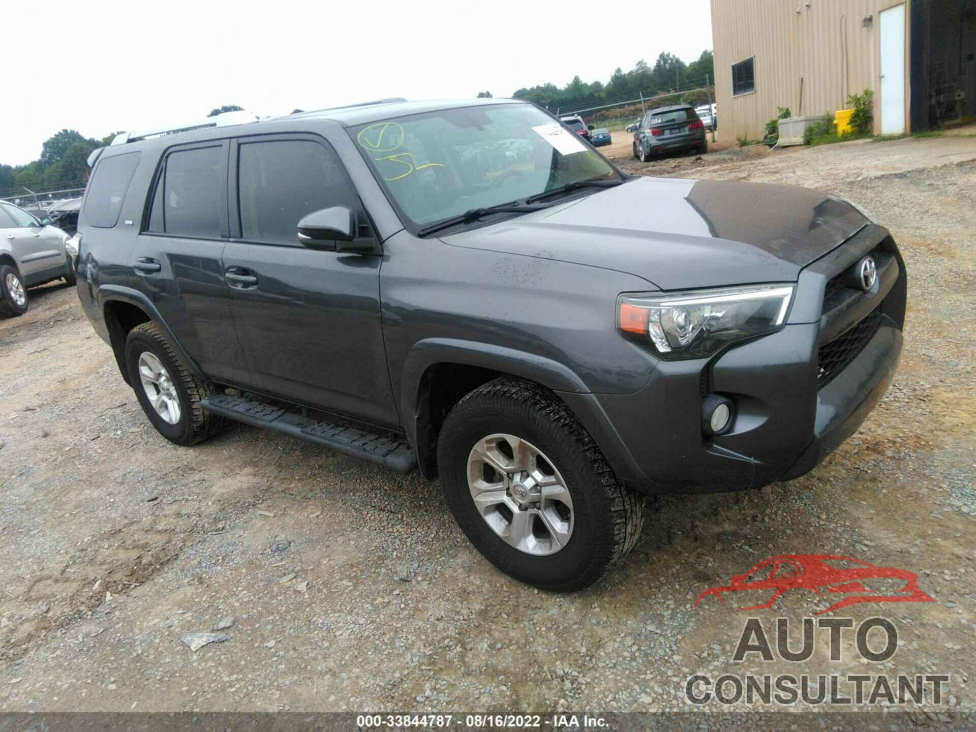 TOYOTA 4RUNNER 2017 - JTEBU5JRXH5409849