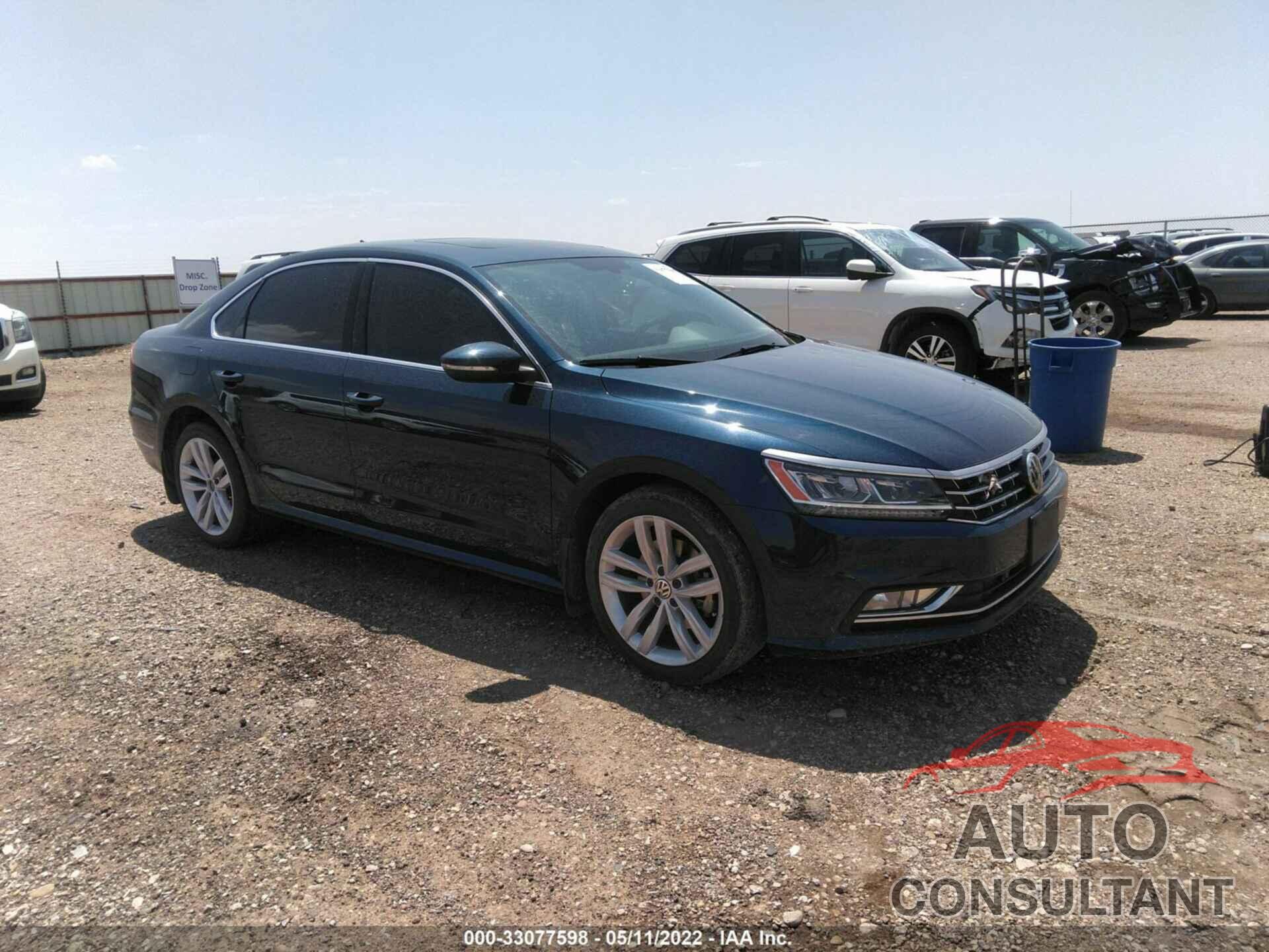 VOLKSWAGEN PASSAT 2018 - 1VWBA7A31JC021461