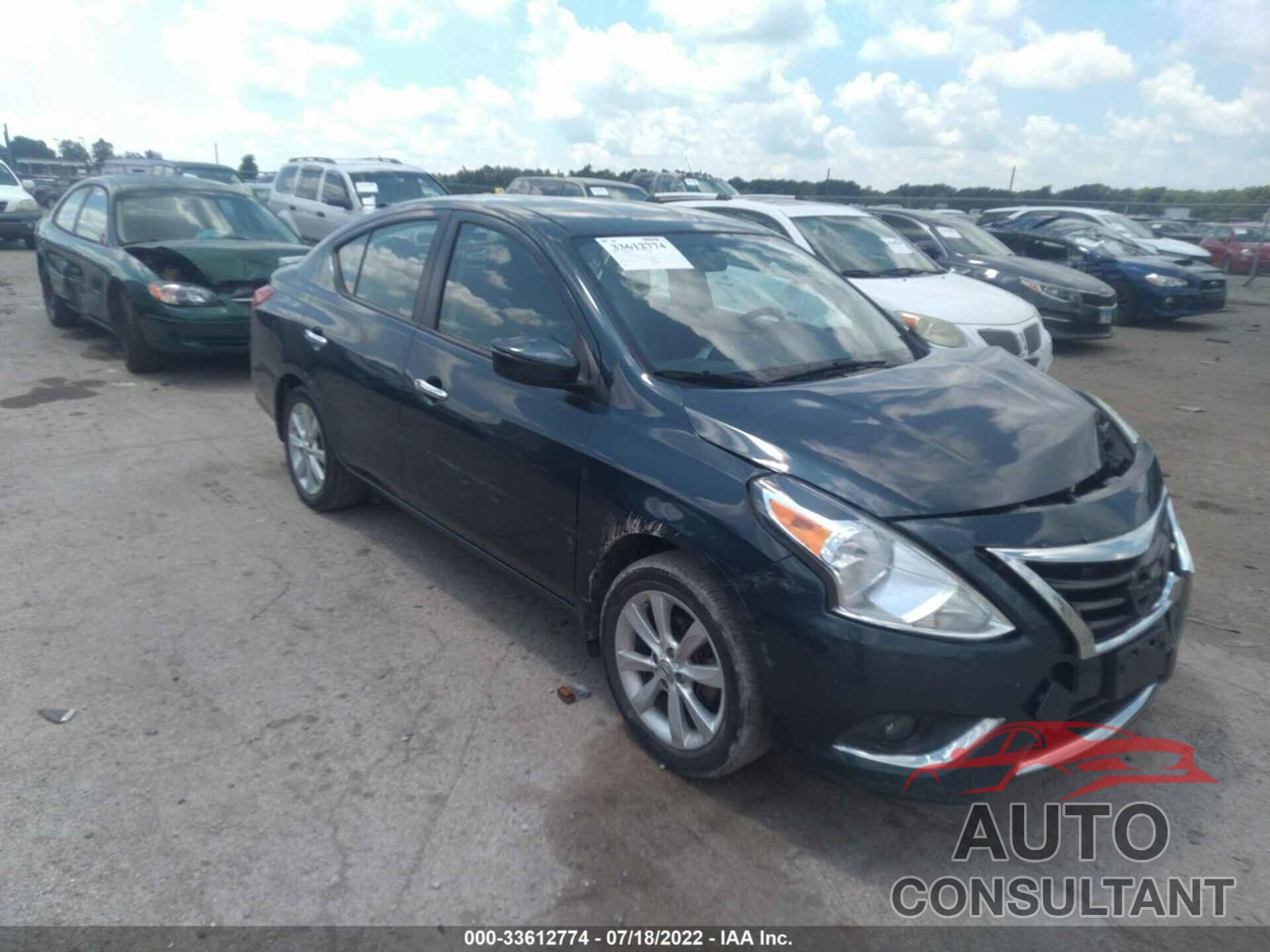 NISSAN VERSA 2016 - 3N1CN7AP7GL839422