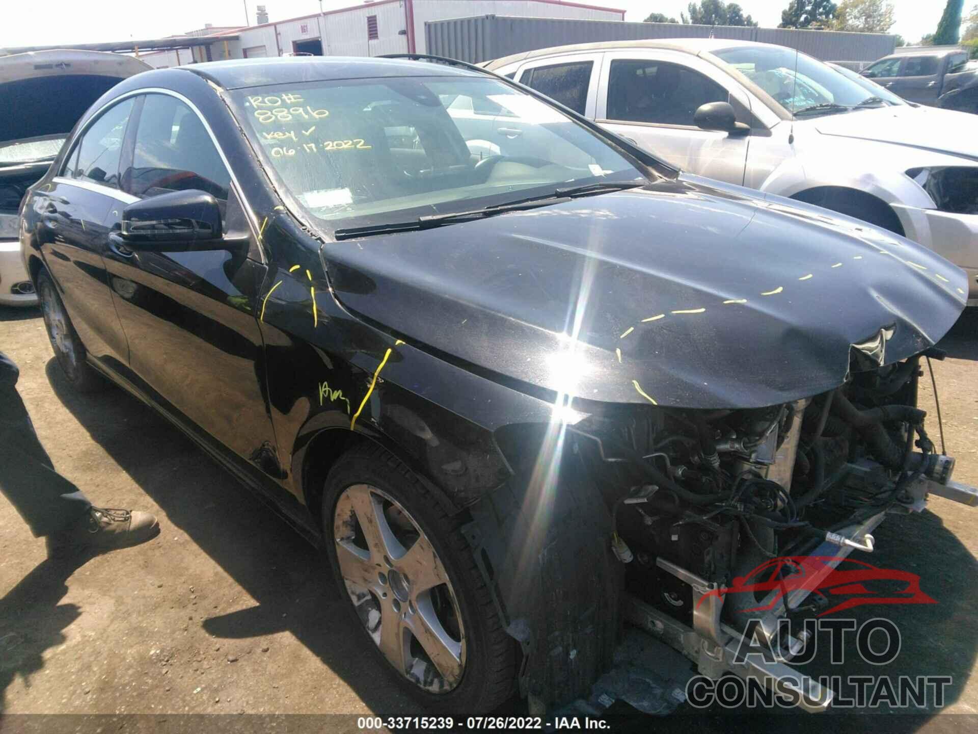 MERCEDES-BENZ CLA 250 2018 - WDDSJ4EB9JN592046