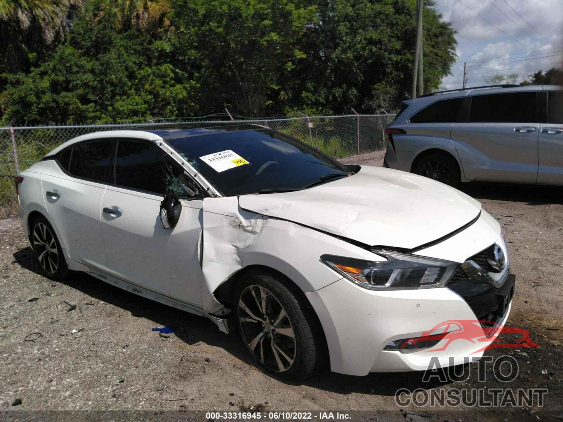 NISSAN MAXIMA 2017 - 1N4AA6AP8HC452925