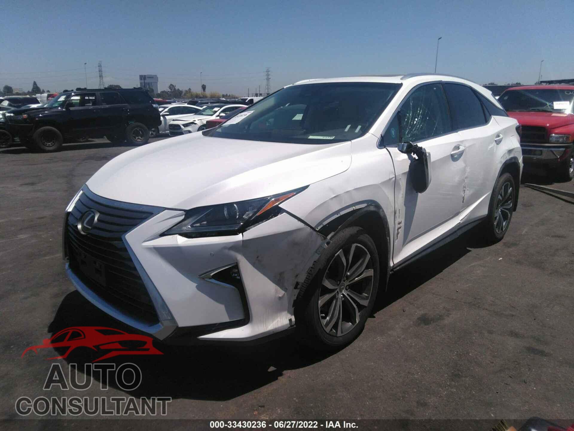 LEXUS RX 2017 - 2T2ZZMCA2HC054681