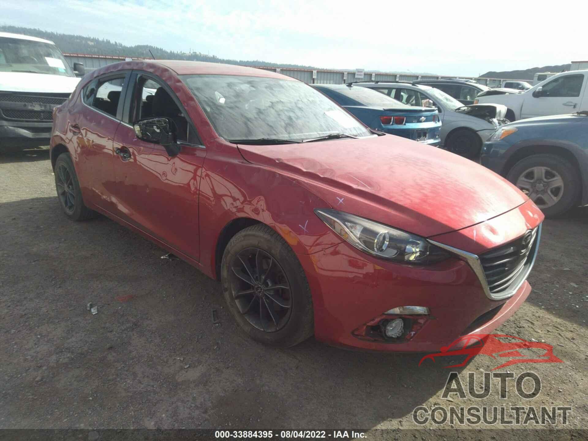 MAZDA MAZDA3 2016 - JM1BM1K75G1331111