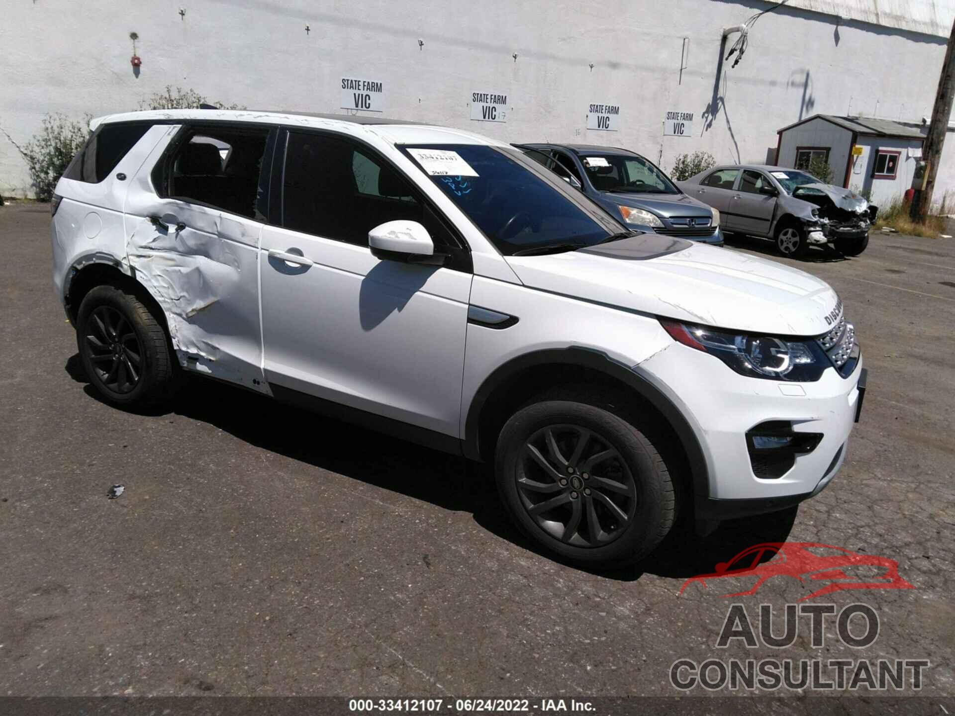 LAND ROVER DISCOVERY SPORT 2018 - SALCR2RXXJH771107