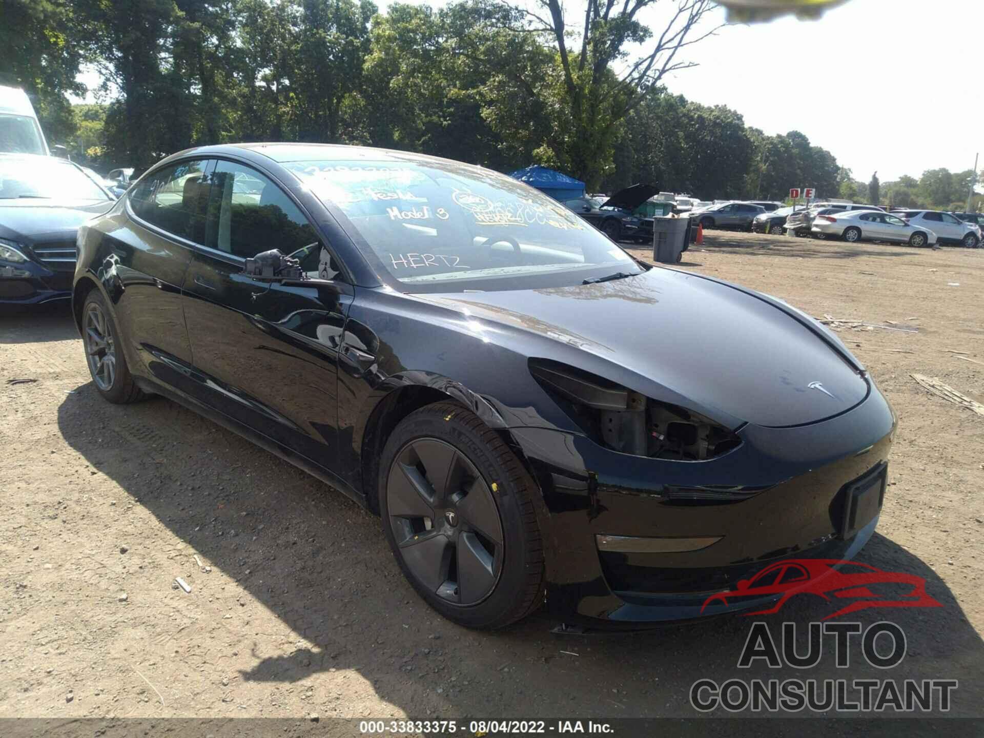 TESLA MODEL 3 2022 - 5YJ3E1EB1NF191628