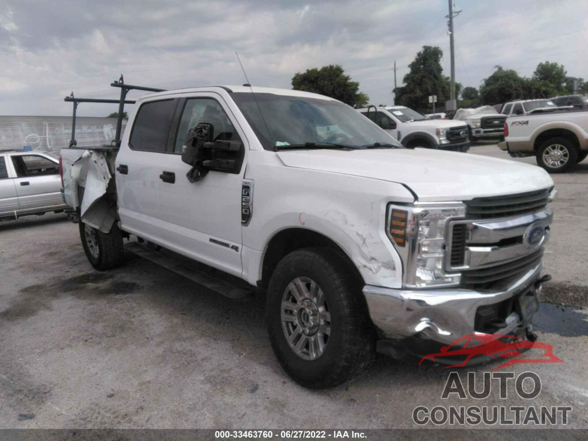 FORD SUPER DUTY F-250 SRW 2019 - 1FT7W2BT0KED74792